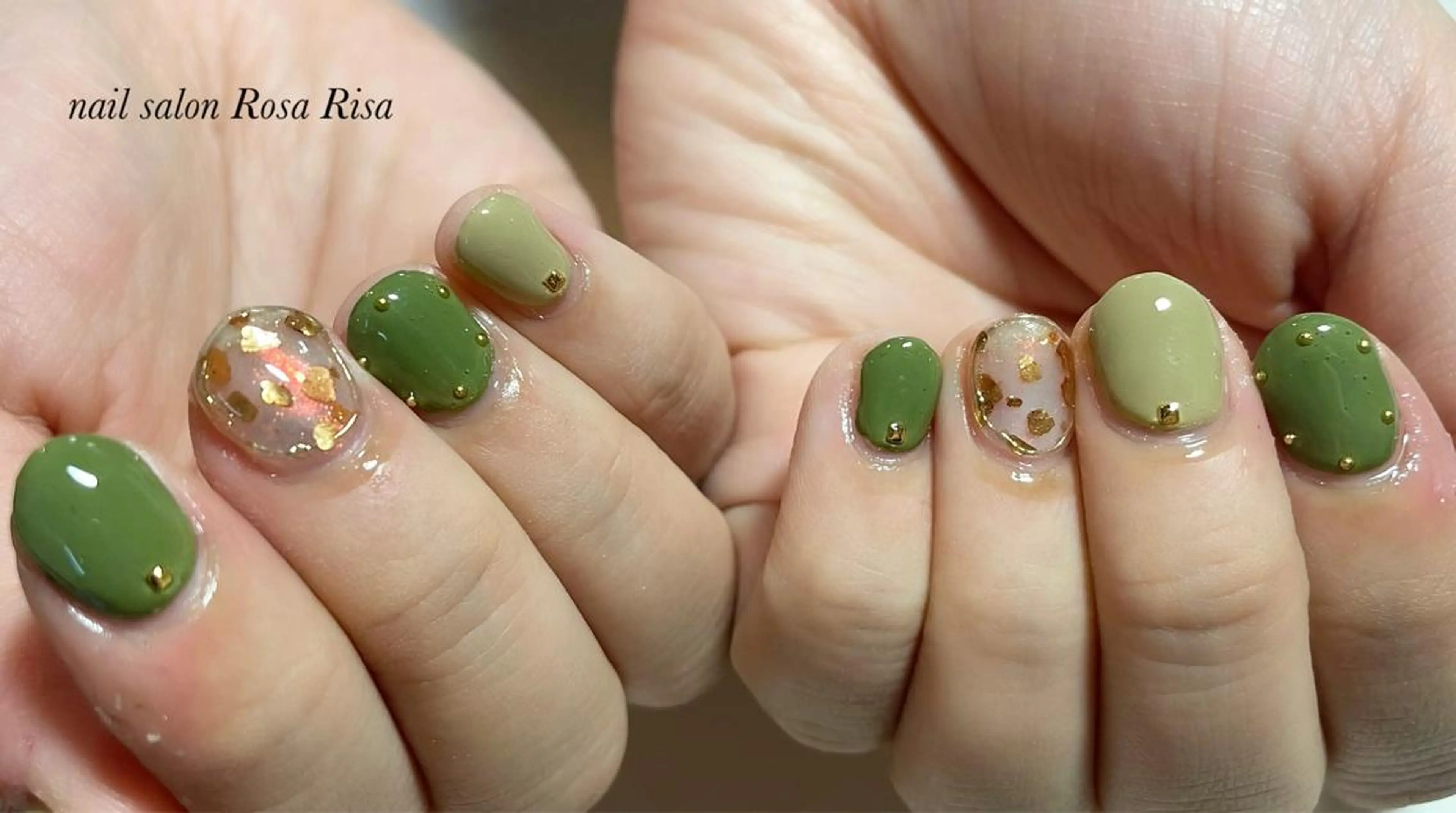 ショート ネイル ネイルスタジオ シェイクユアハンズのネイルデザイン