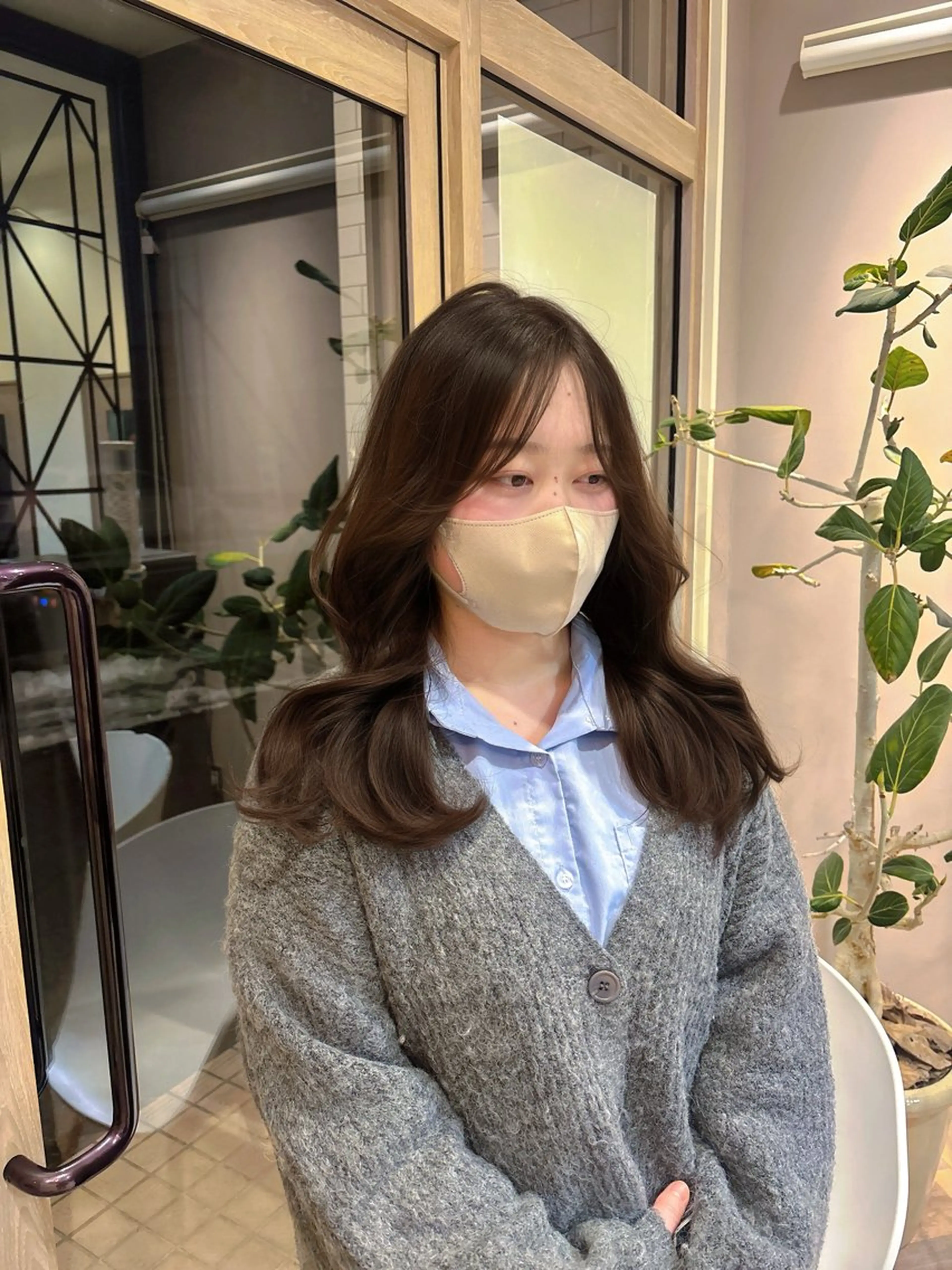 カラー 大橋 彩香のヘアスタイル