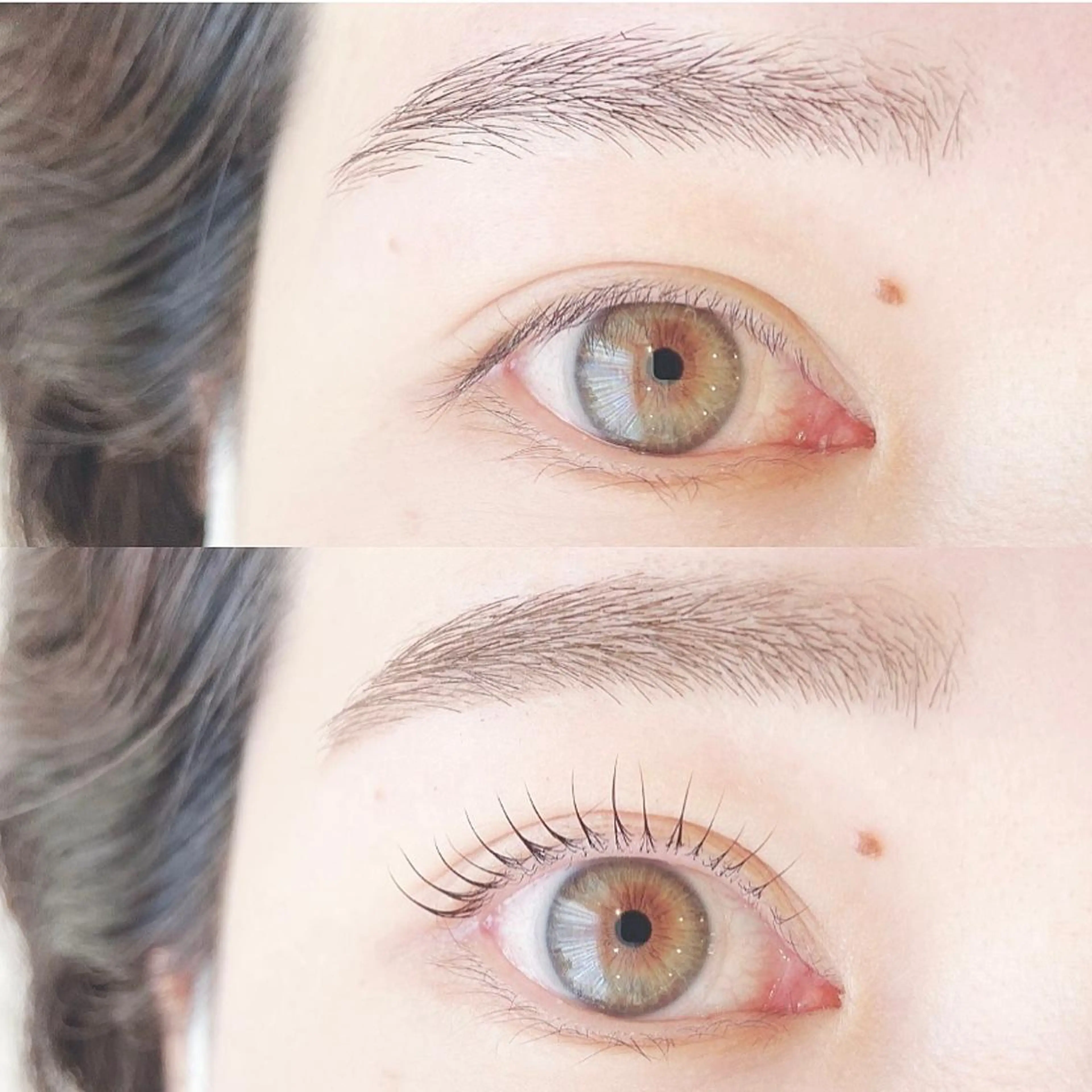 期間限定🩷【次世代まつげパーマ/ラッシュリフト/パリジェンヌ/ケアリッチパーマ＆美眉スタイリング/wax脱毛1回付き】の写真