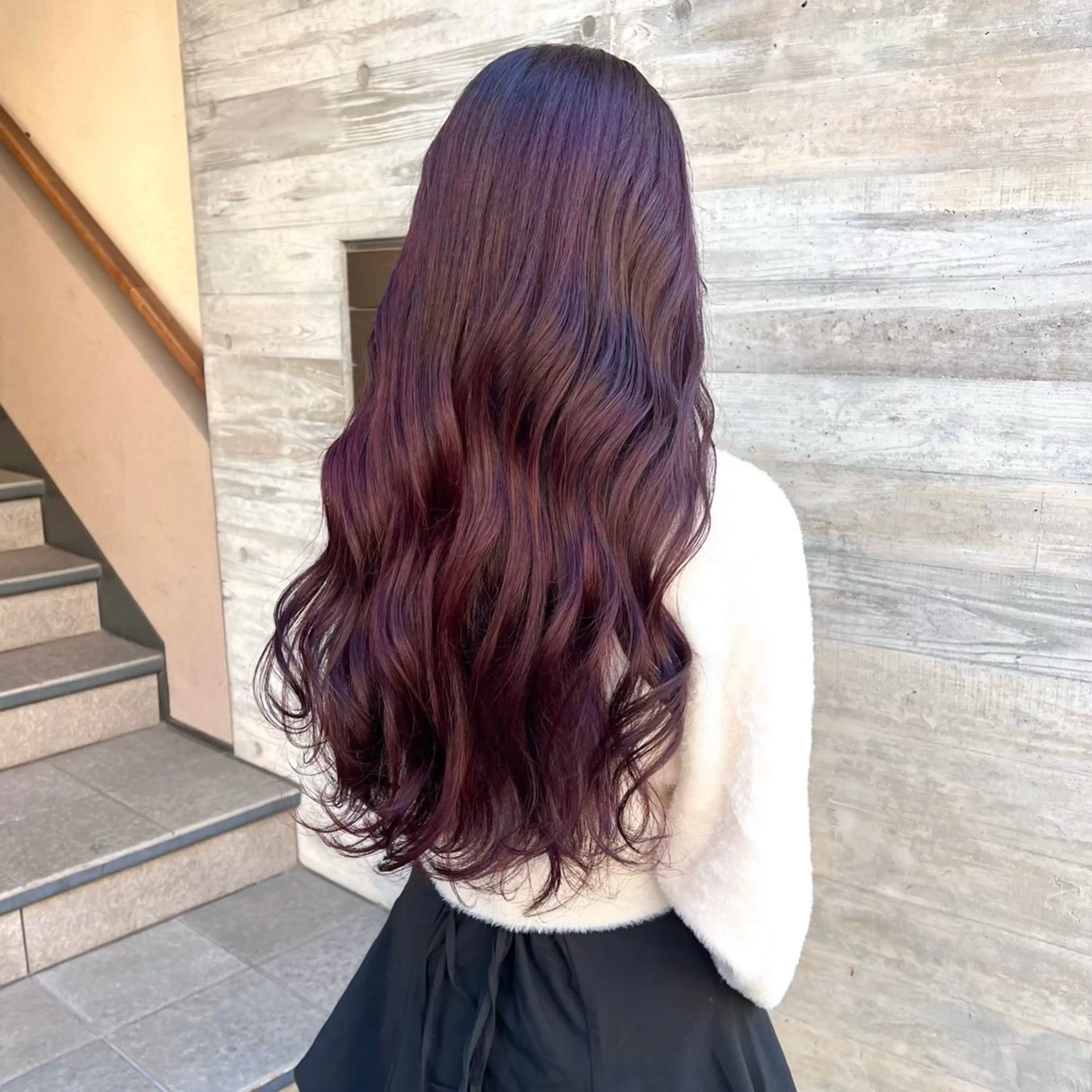 ロング カラー ParveMix 🩶🫧入江 香名のヘアスタイル