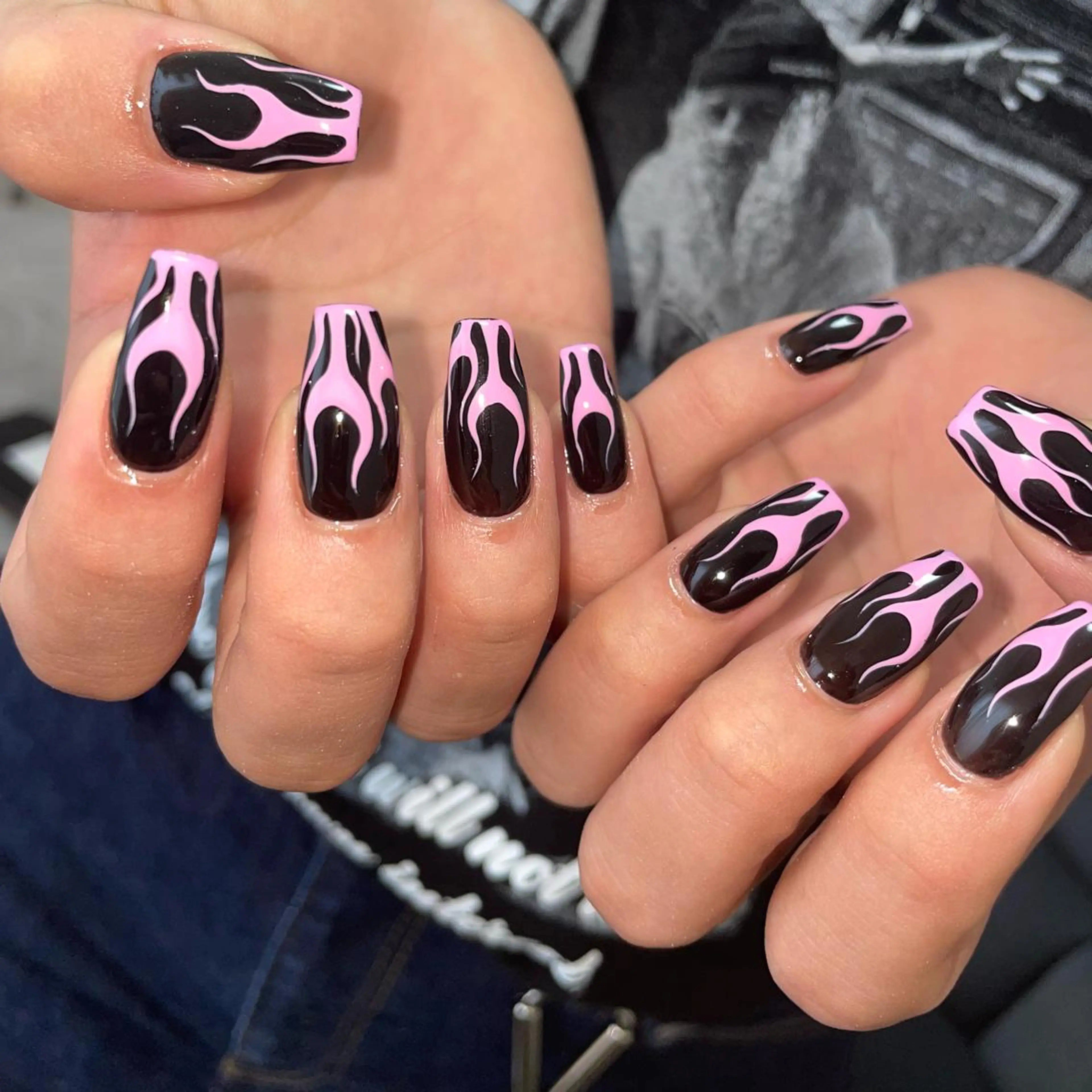 ミディアム ネイル ハンドネイル Statice所属・YUNA FUKUDAのネイルデザイン