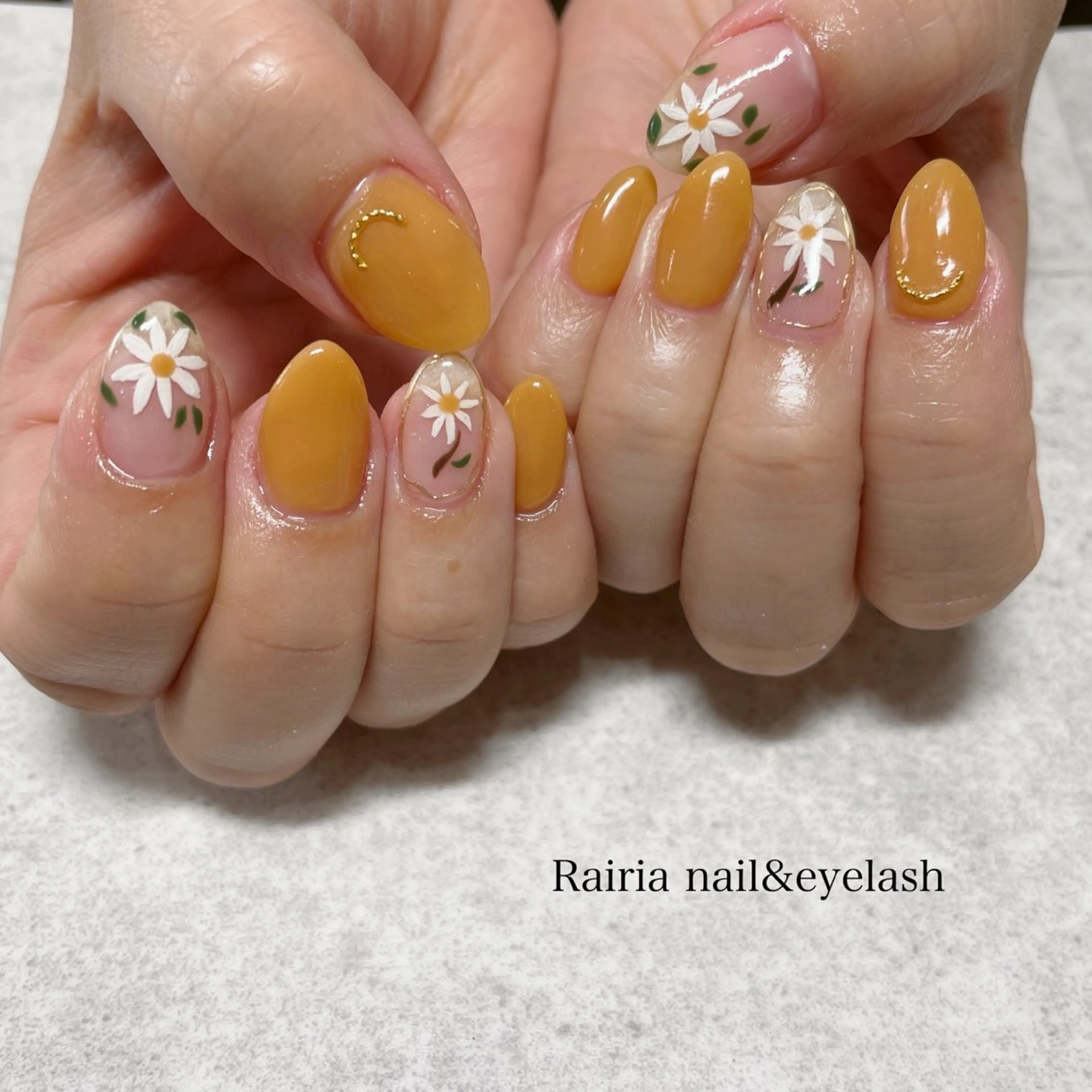 ネイル 持ち込み ハンドネイル Rairia nail&eyelash小岩店所属・Rairianail 小岩店のネイルデザイン