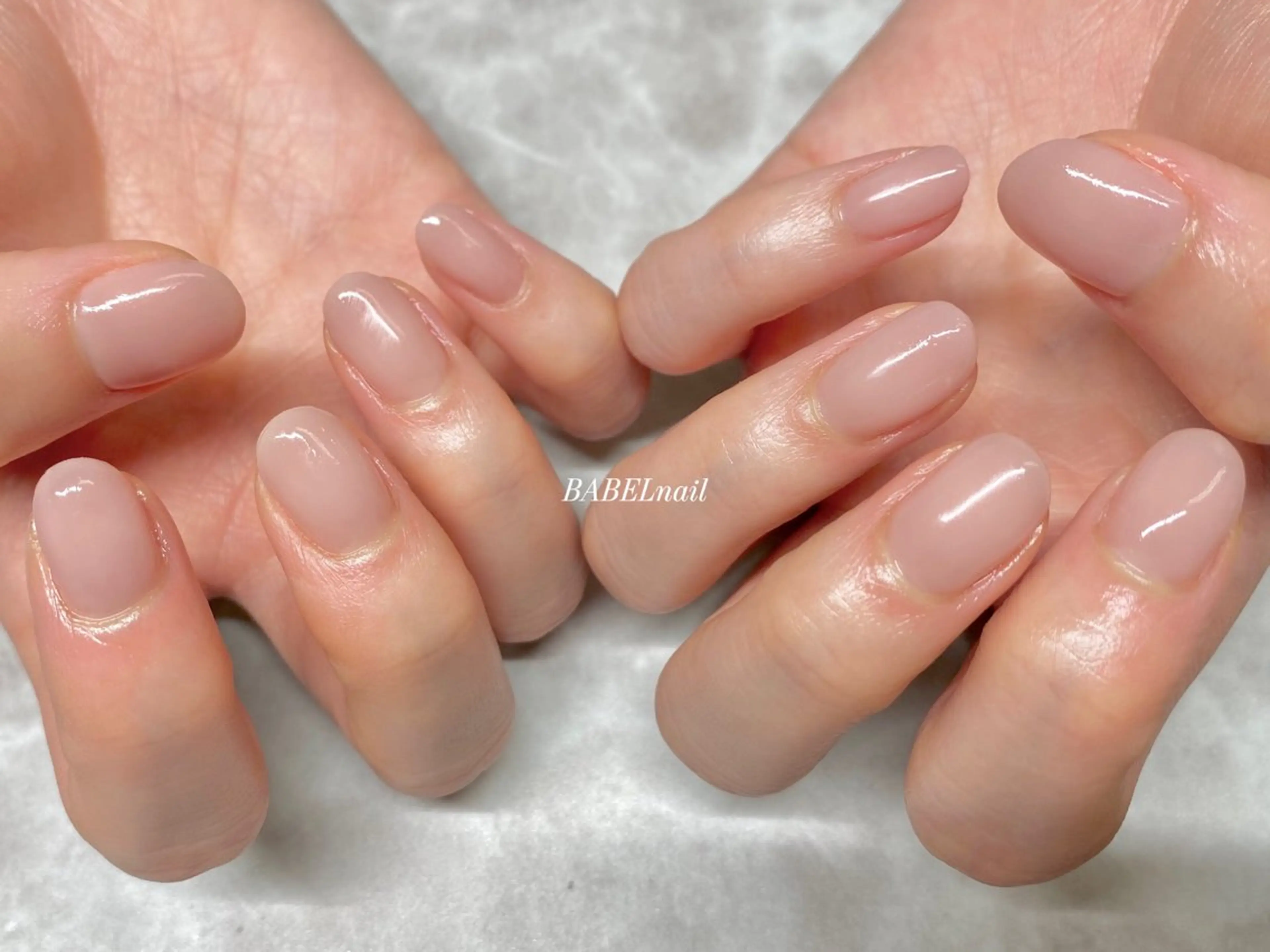 ネイル BABELバベル所属・江戸川橋✨BABEL 【バベル】大人可愛いのネイルデザイン