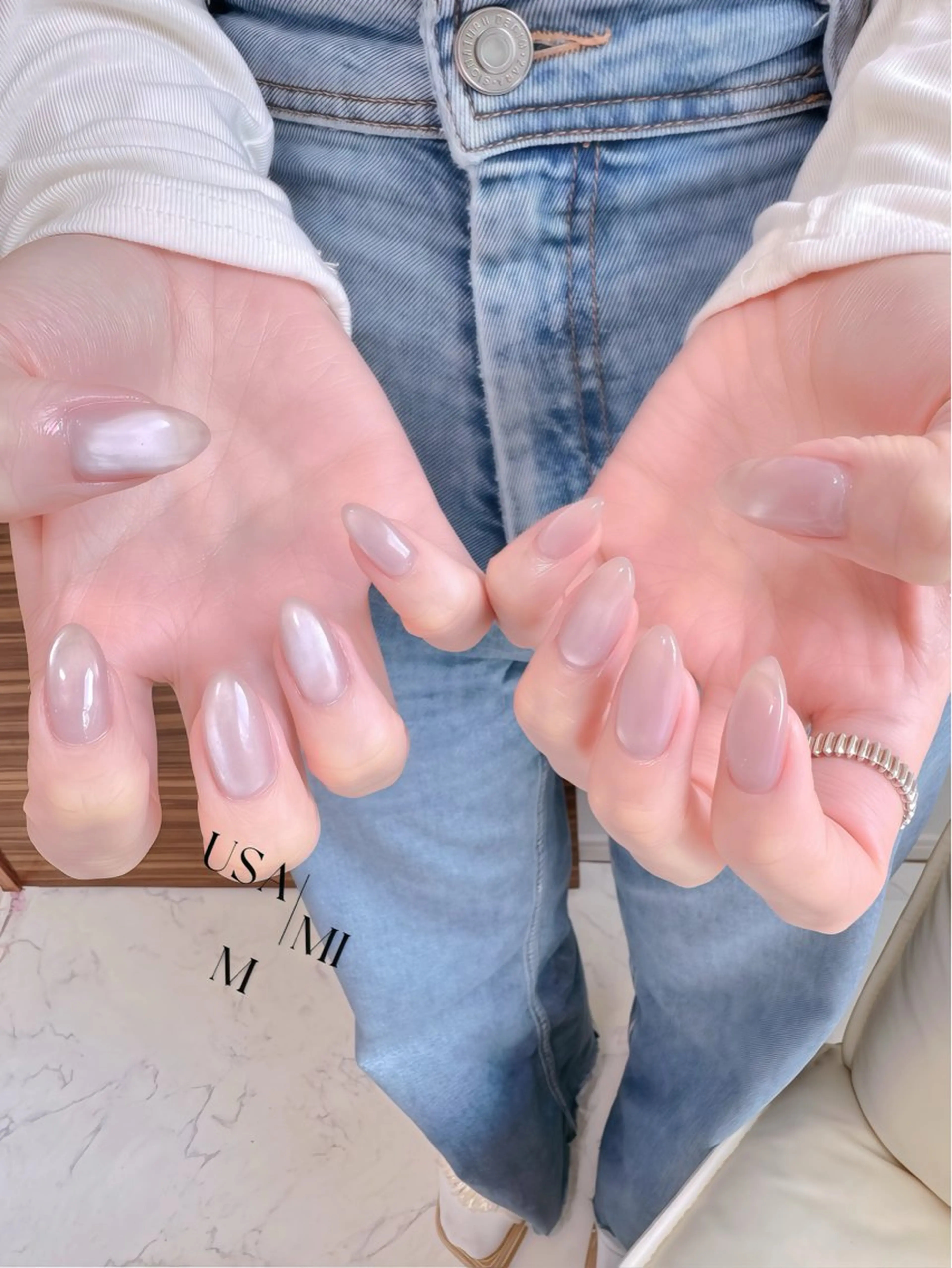 ネイル ハンドネイル USAMiMi 🐰💕のネイルデザイン