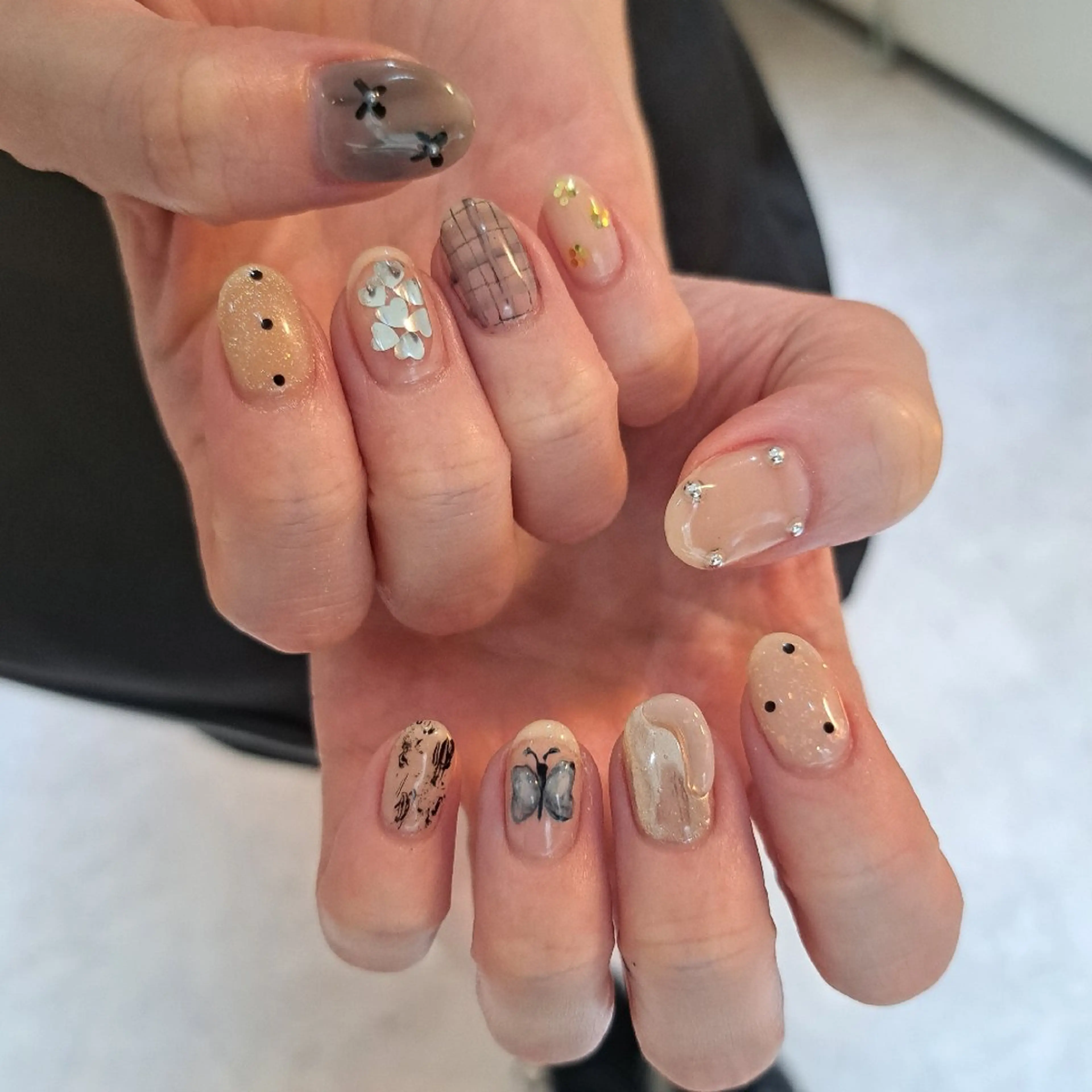 ネイル アートネイル ジェルネイル 韓国ネイル 持ち込み Nail mood /アートし放題のネイルデザイン