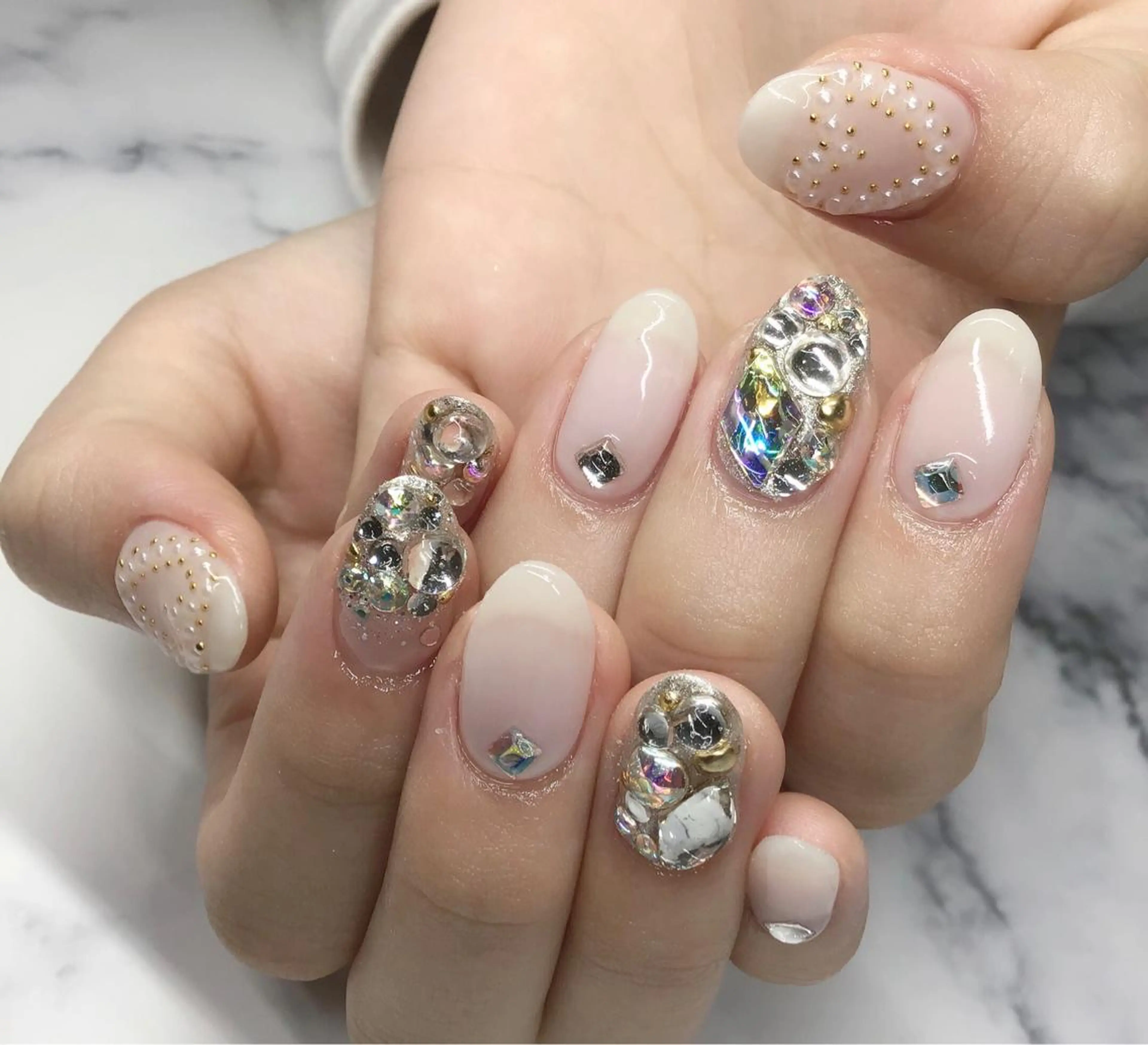 ロング カラー キッズ ネイル マツエク・マツパ 福田 加奈のネイルデザイン