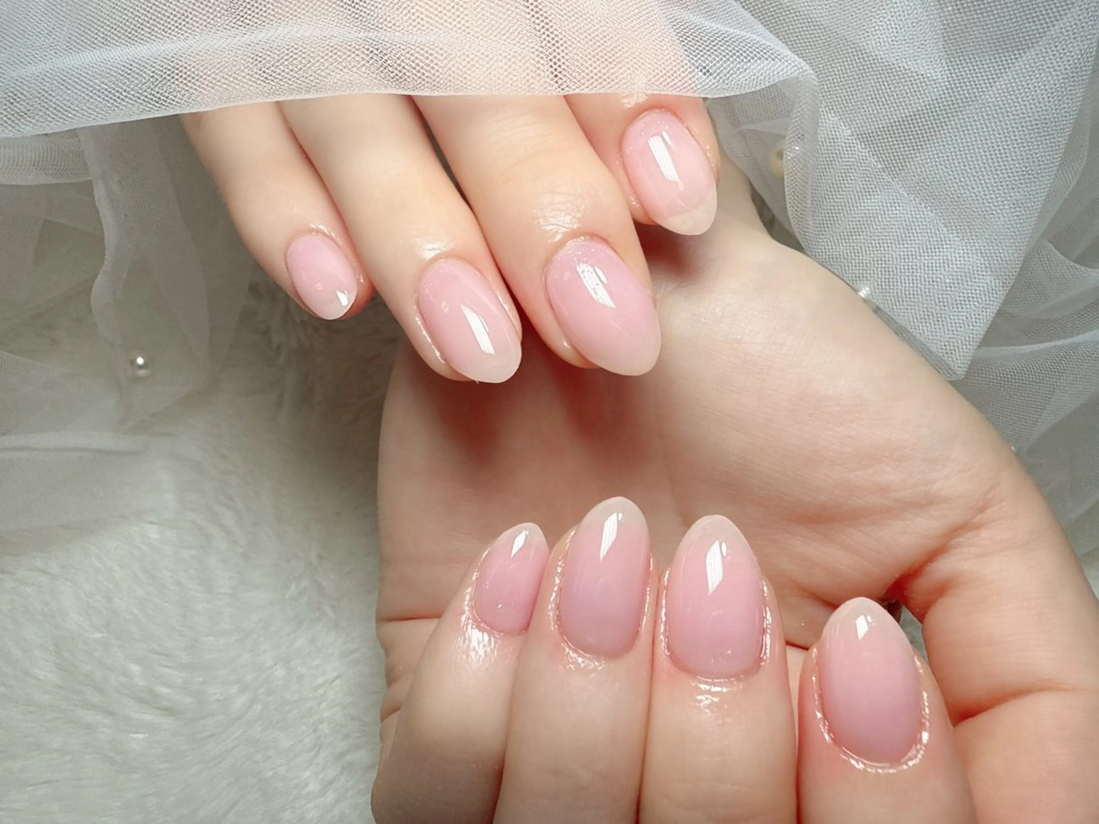 💜ワンカラーorラメグラ💜新規オフ無料🎀ケア込み💕の写真