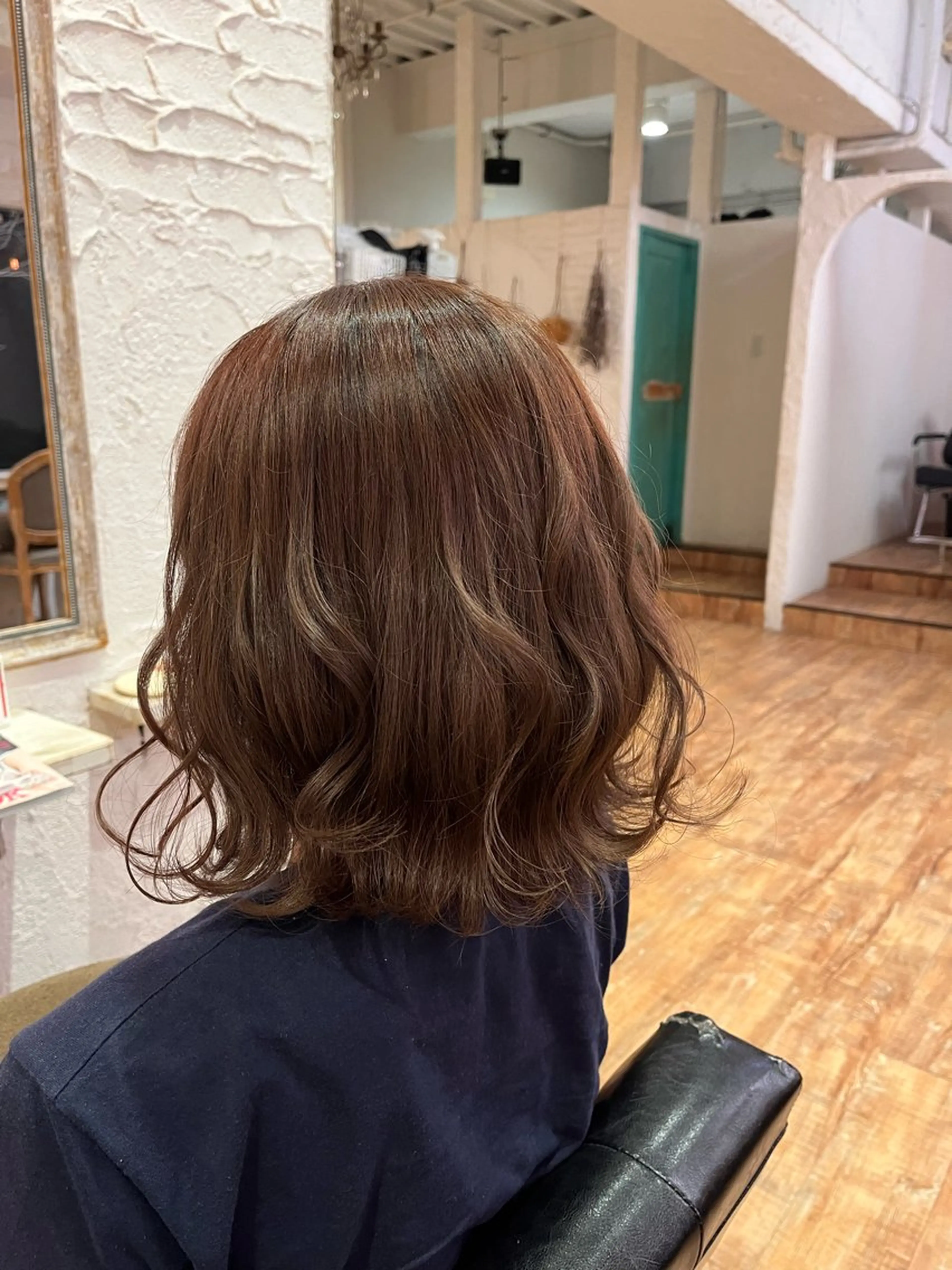 カラー ブラウンカラー 佐竹 渚のヘアスタイル
