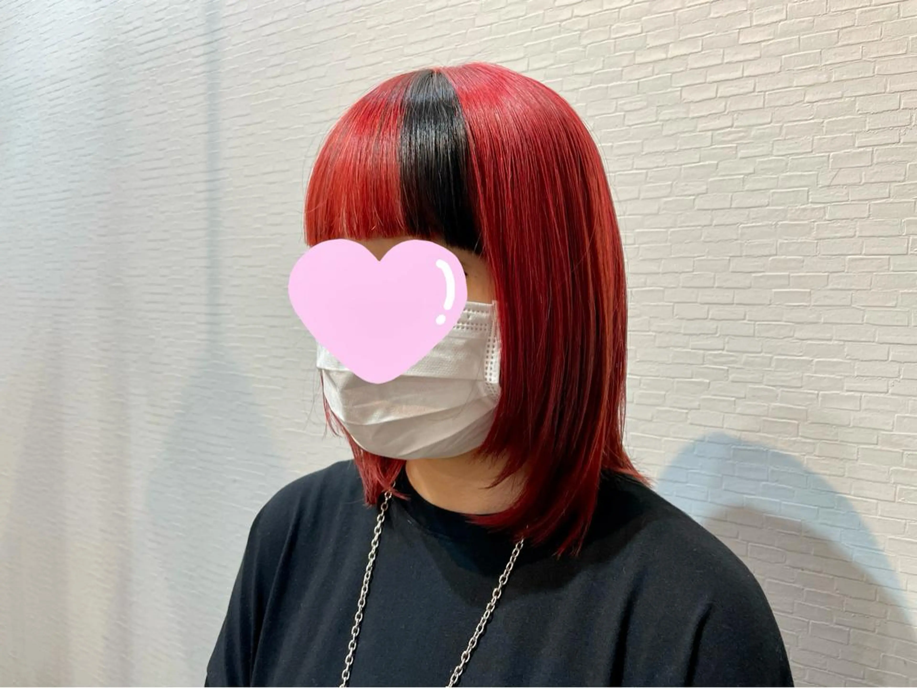 ミディアム SALOWIN心斎橋Suite店所属・ブリーチ毛にもできる 縮毛矯正|鷹司郎のヘアスタイル