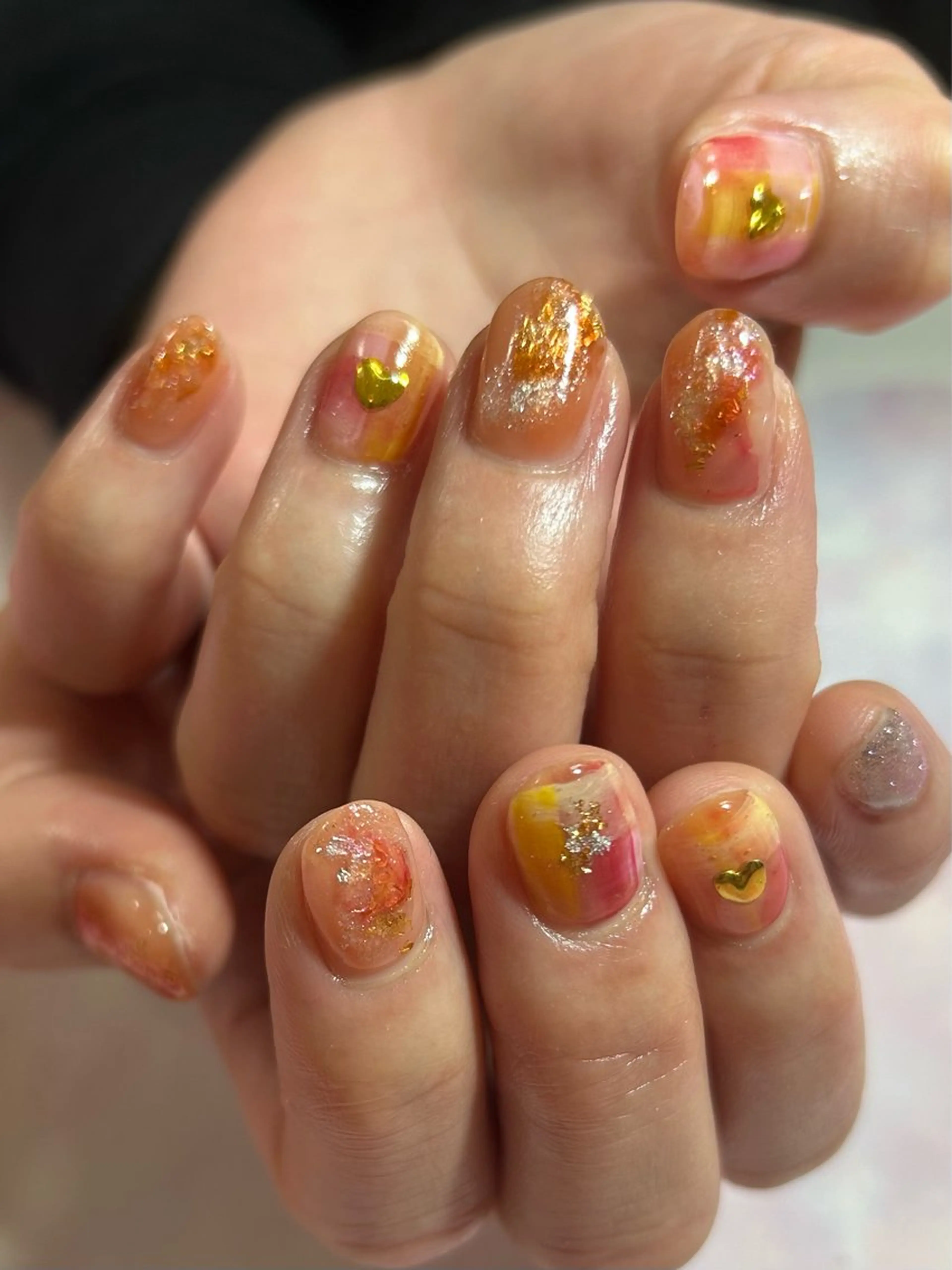 ネイル ハンドネイル Ruby Crownのネイルデザイン