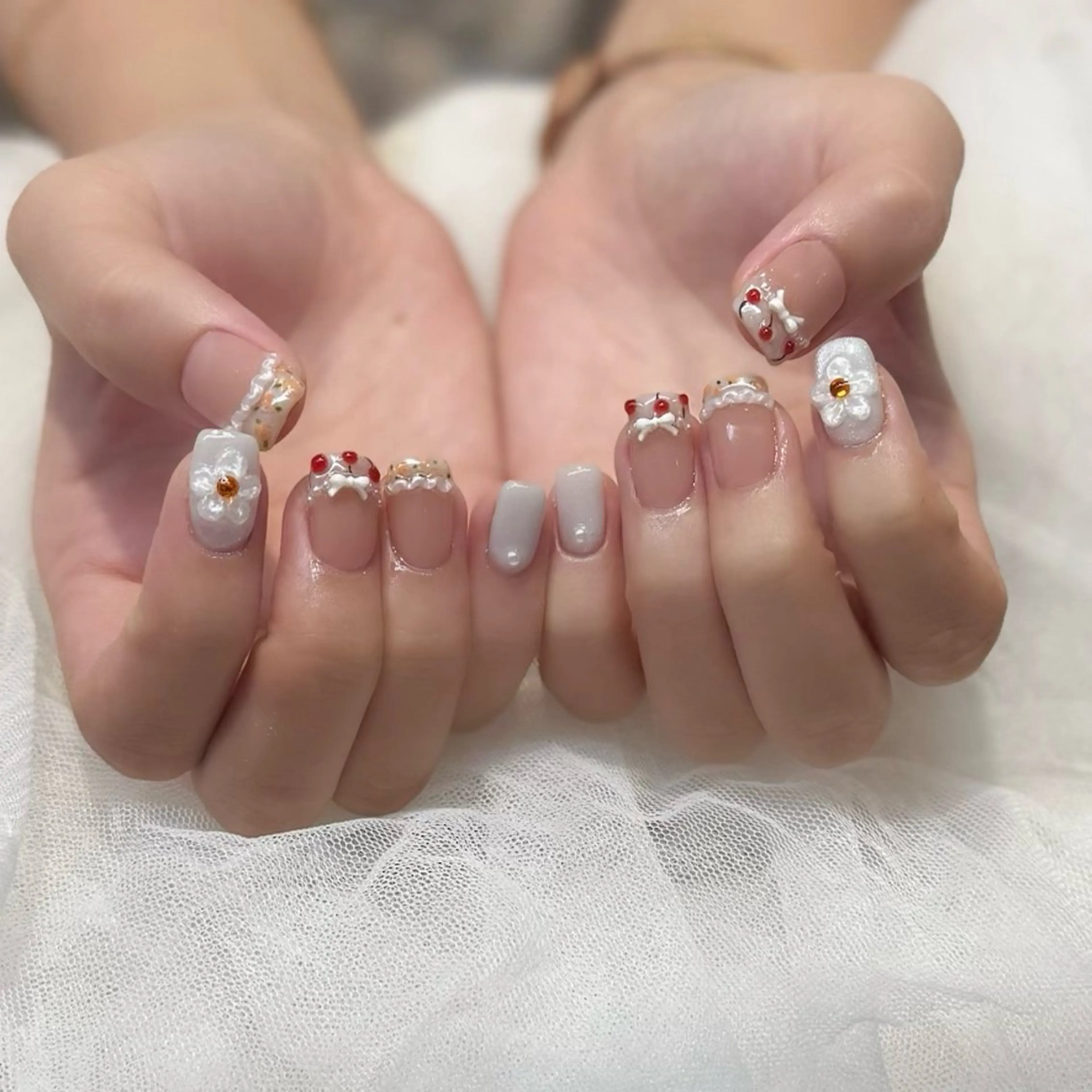 ネイル ハンドネイル 新井 ひなののネイルデザイン