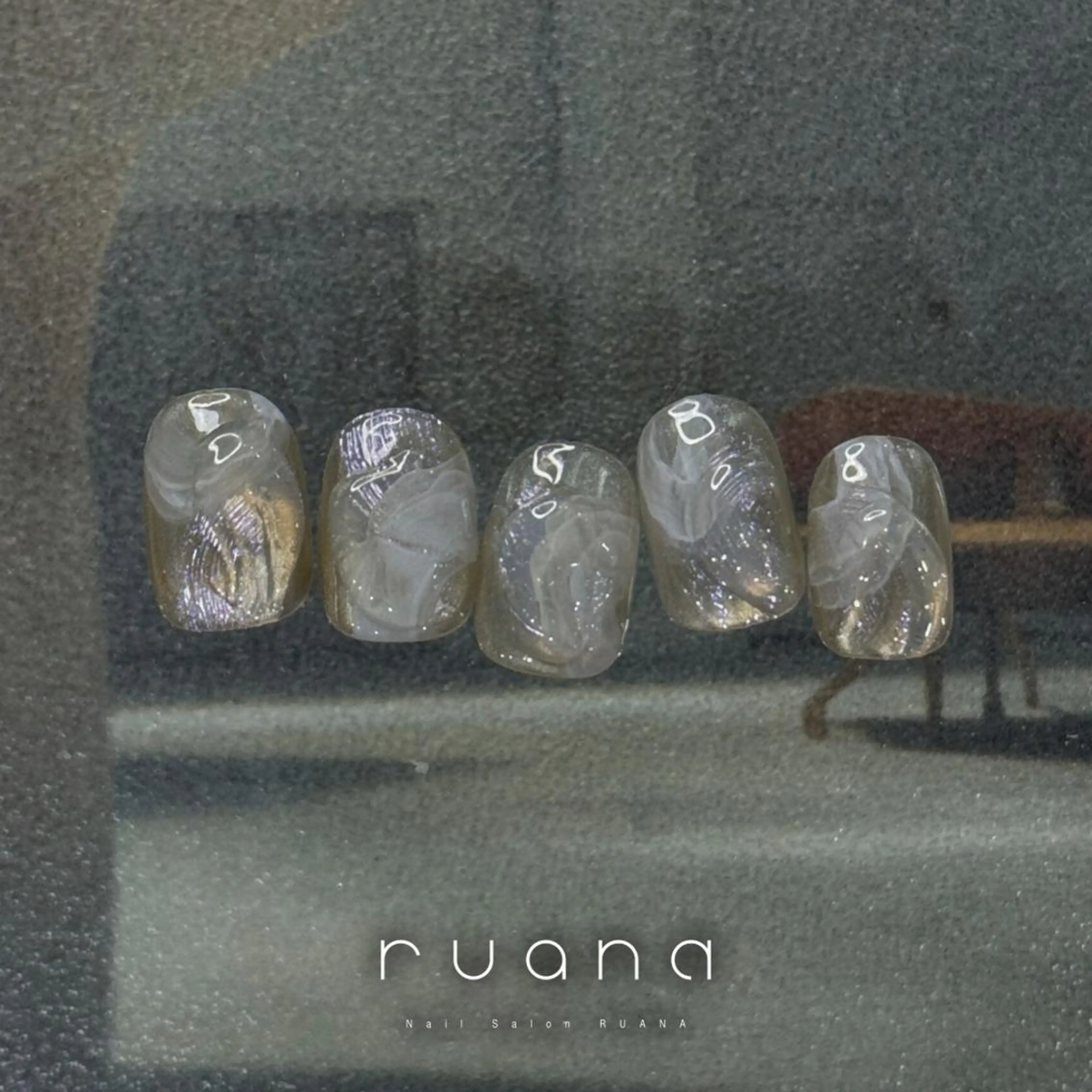 ネイル ハンドネイル 阿武 美海のネイルデザイン