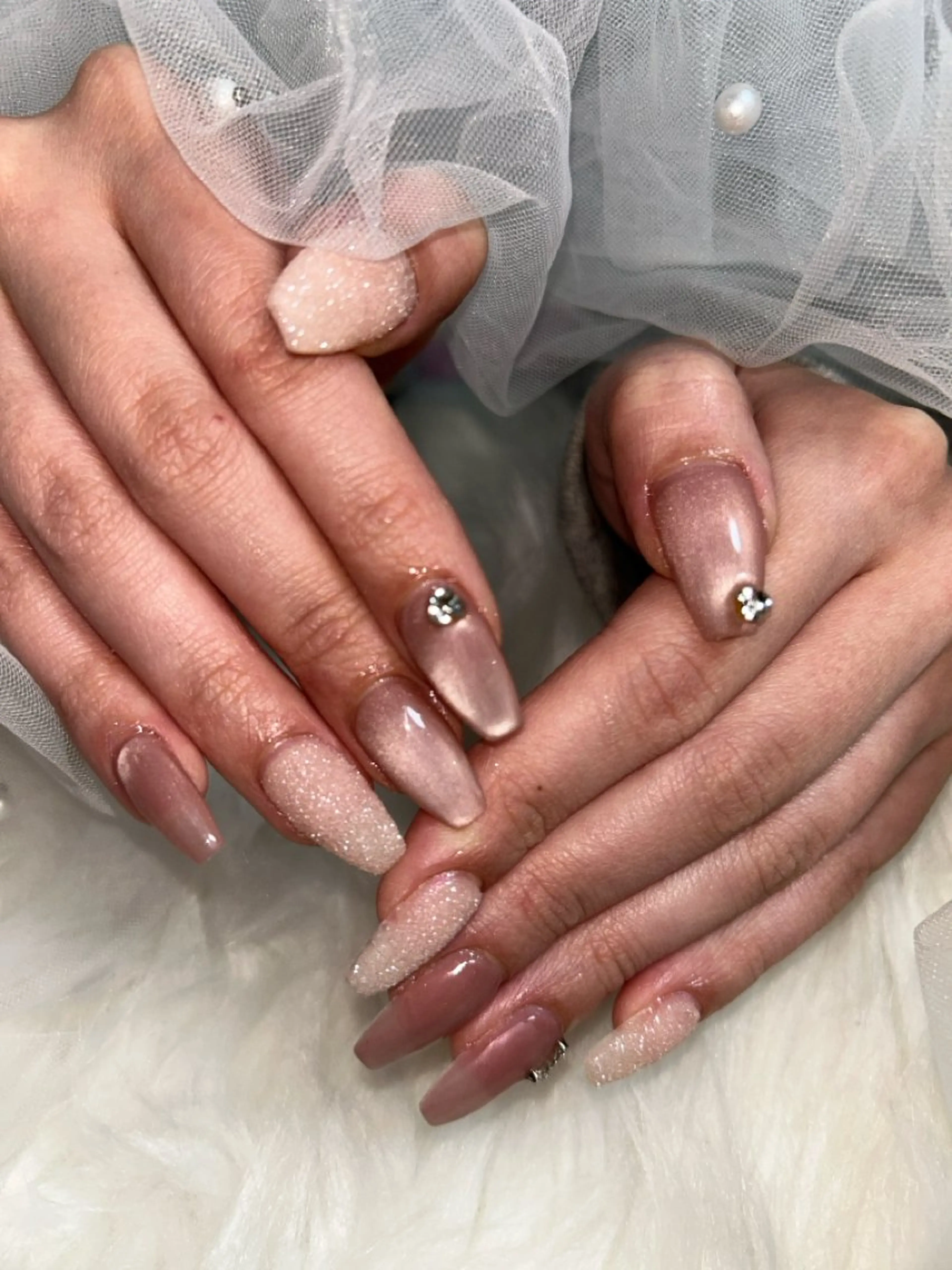 ネイル マグネットネイル nail salon Lilynのネイルデザイン