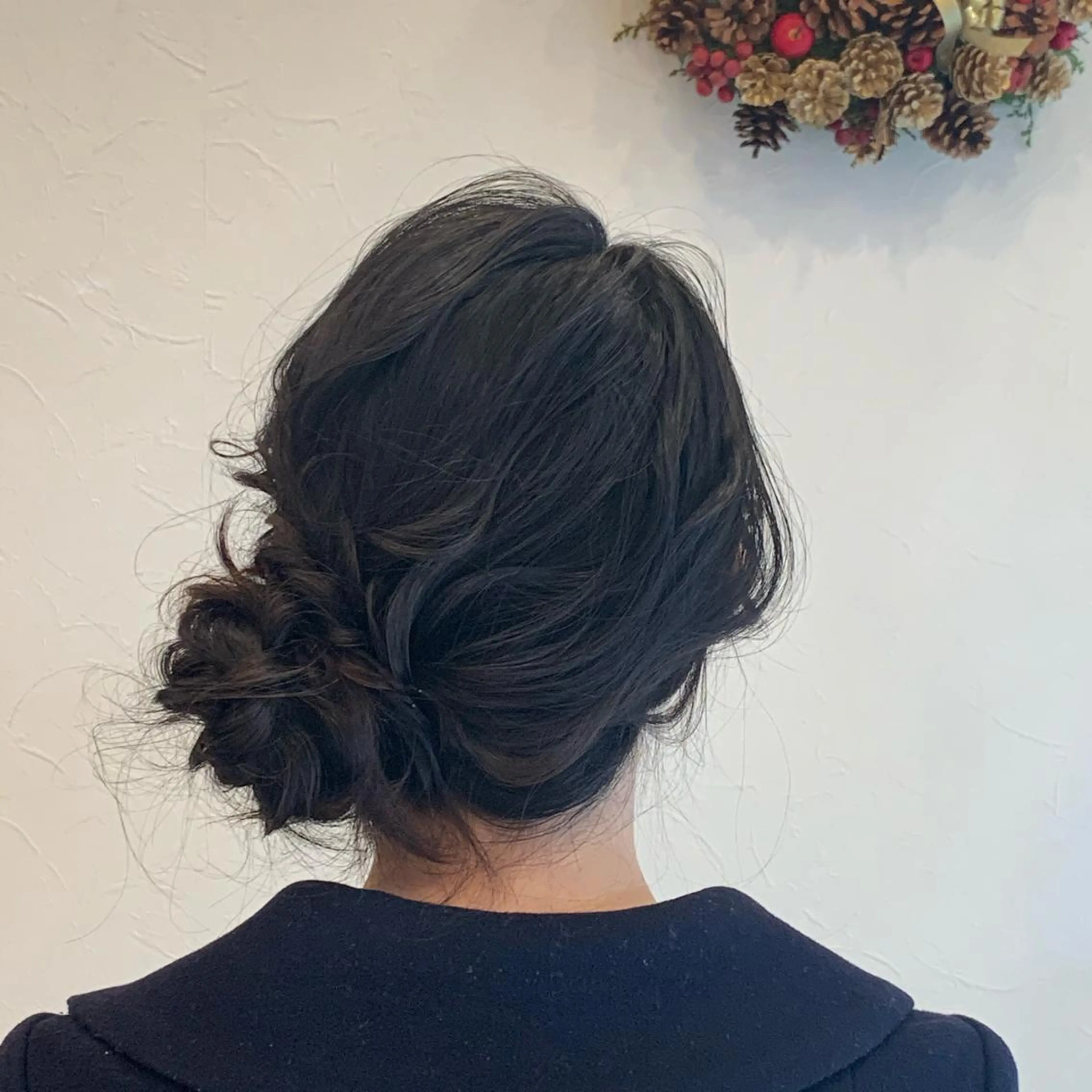 ミディアム ヘアアレンジ SHANTi 飯塚 ヘアセット/髪質改善のヘアスタイル