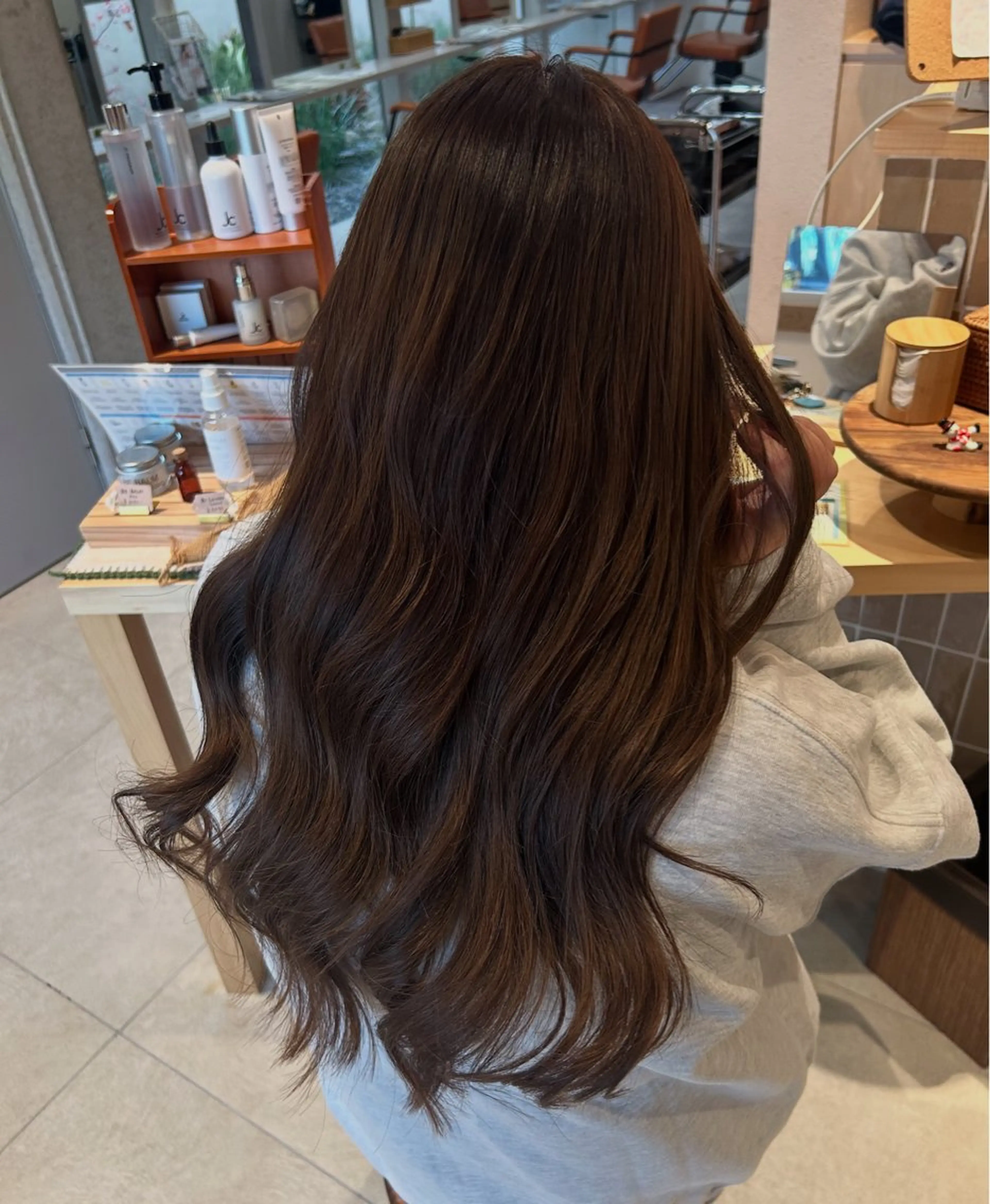 🩶ミニモ平日限定🩶カット＋カラー(ワンカラーのみ)＋トリートメント⚠︎︎既存顧客様はクーポン使用不可⚠︎︎の写真