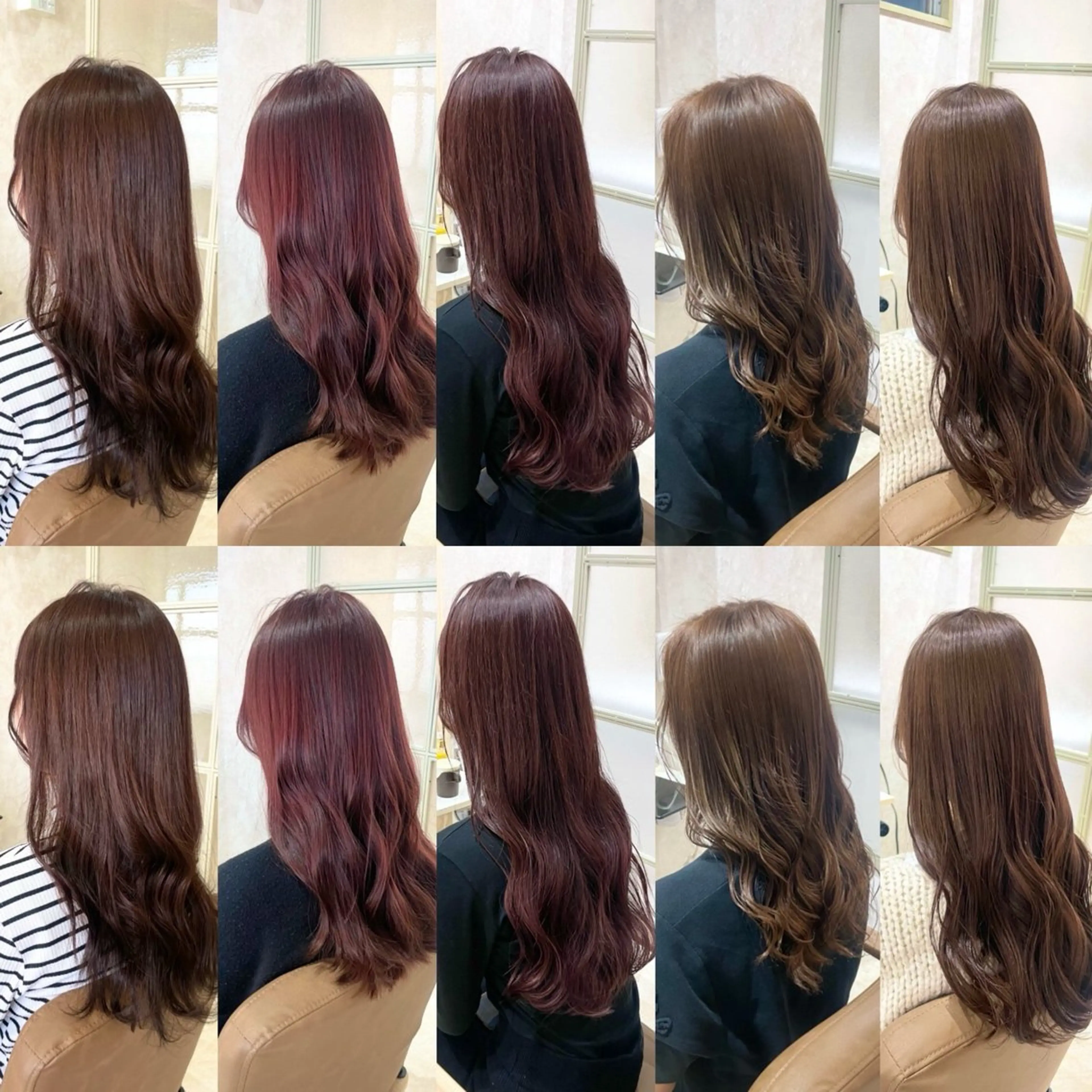 ロング カット ヘアカラー トリートメント ❤︎SAKURA 【Rico】❤︎のヘアスタイル