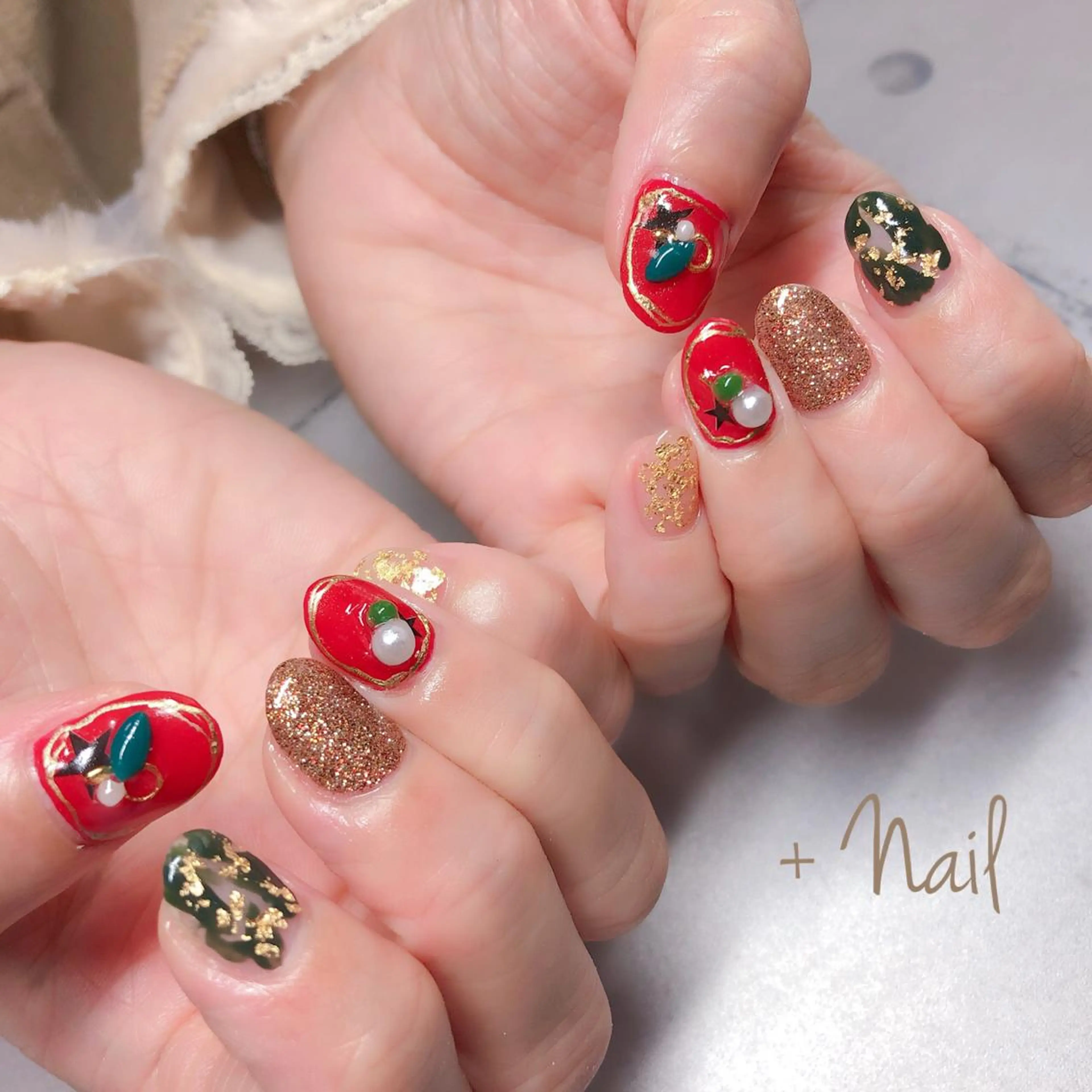 ネイル Aim* 深爪・自爪育成専門店のネイルデザイン