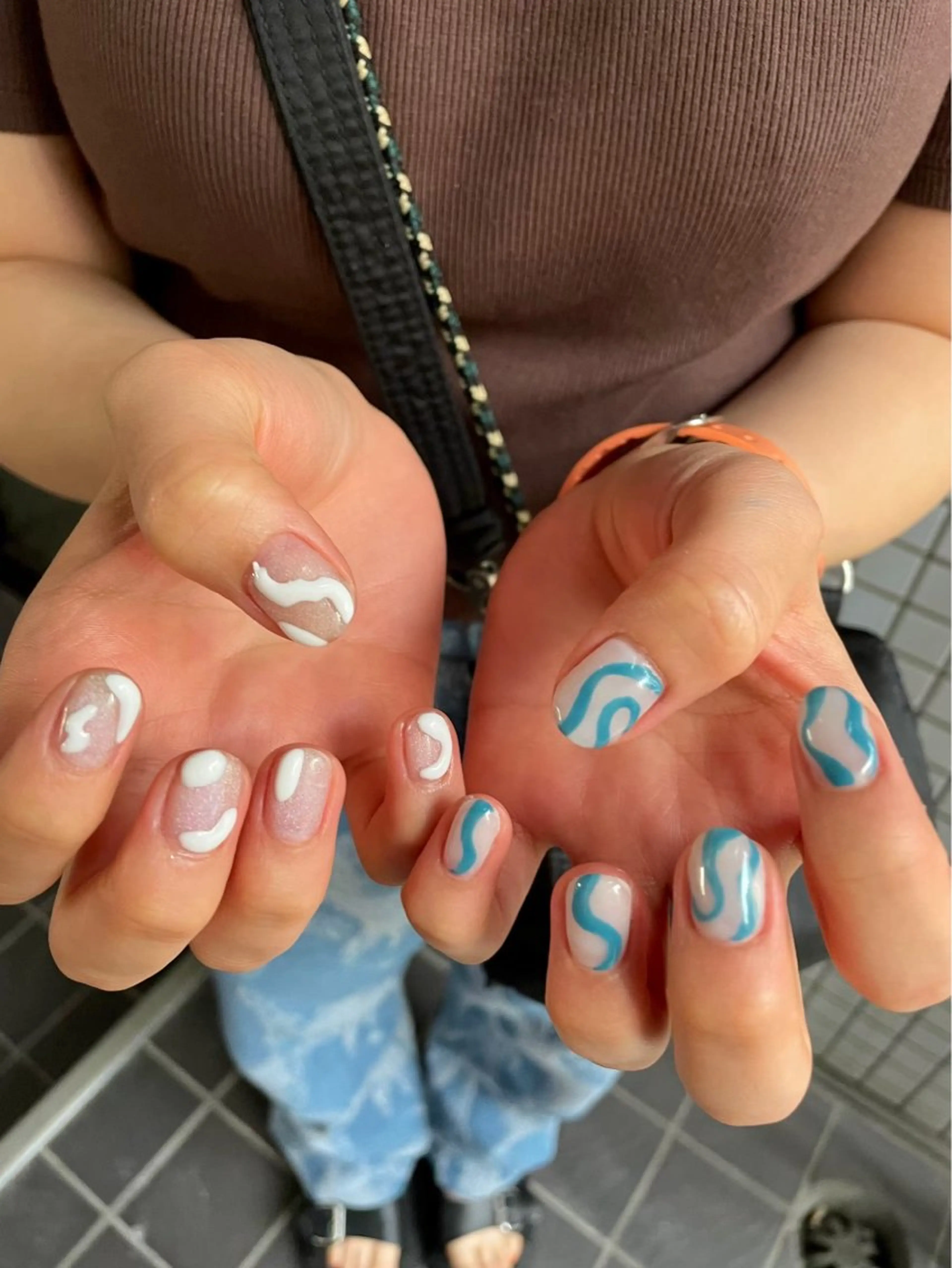 ネイル Hata nail 🎀個性派ニュアンスのネイルデザイン
