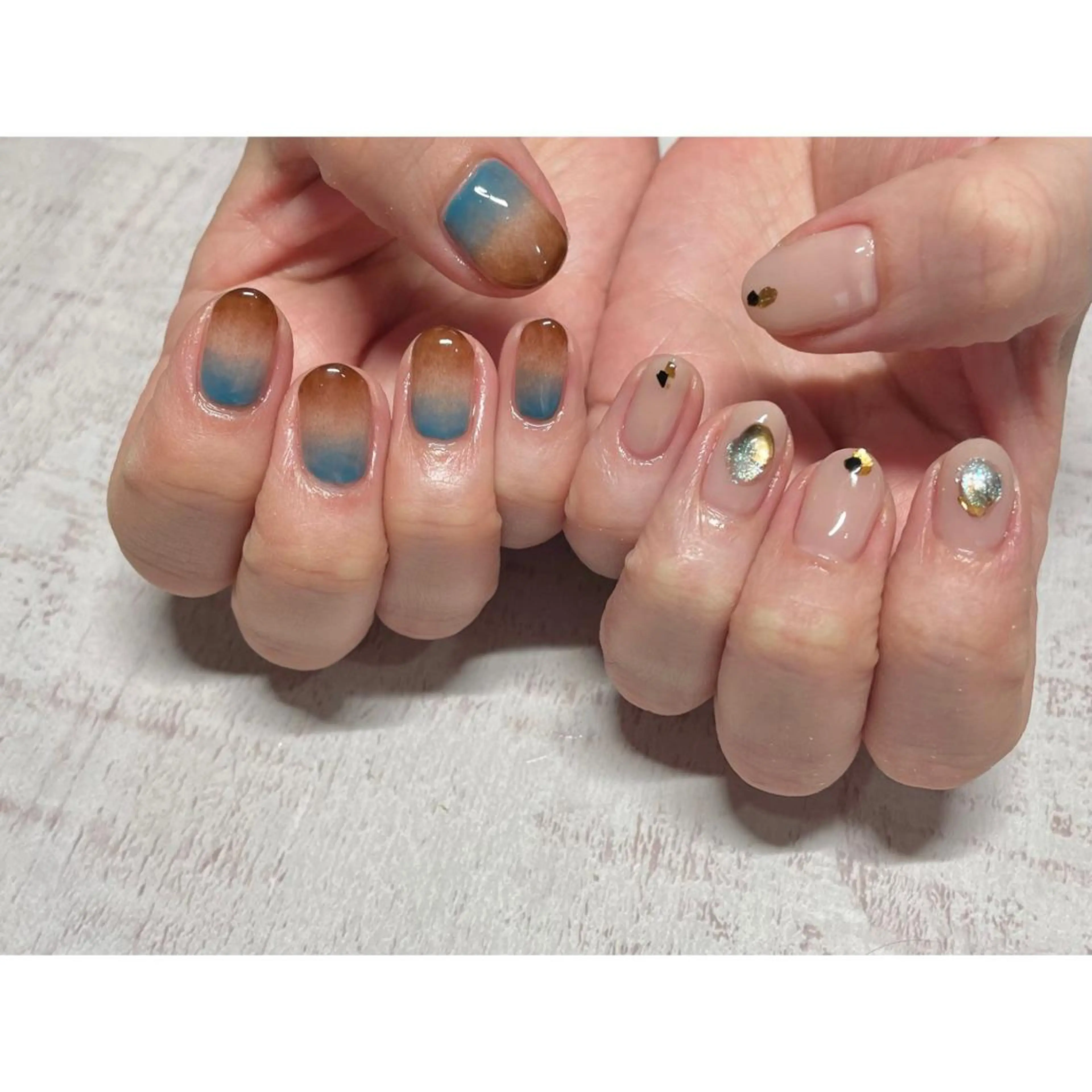 ネイル 𖡼 yumenoのネイルデザイン