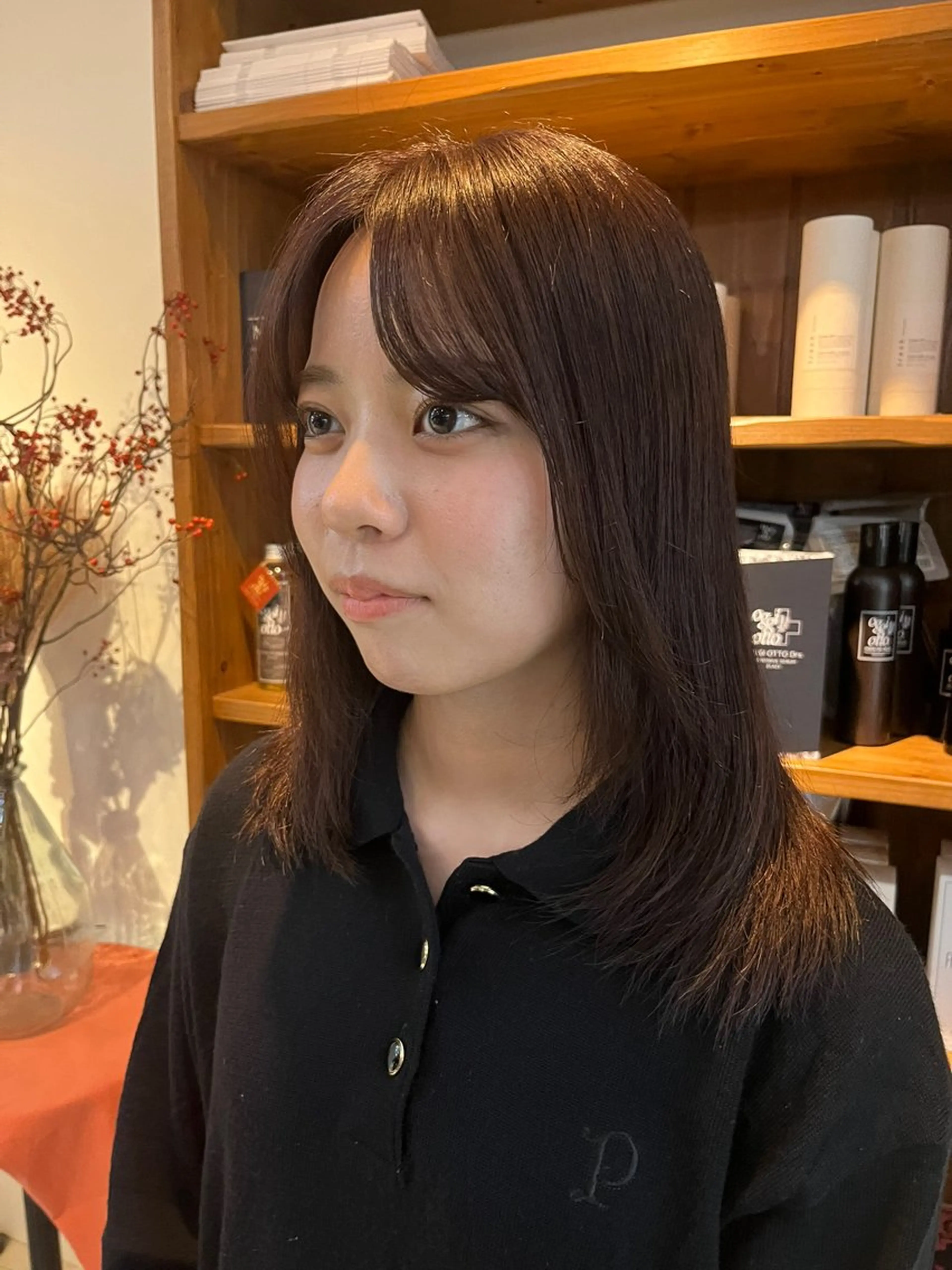 ミディアム カラー ヘアカラー トリートメント add   by K-two所属・🦕K-two/ シノハラナルミ🦕のヘアスタイル