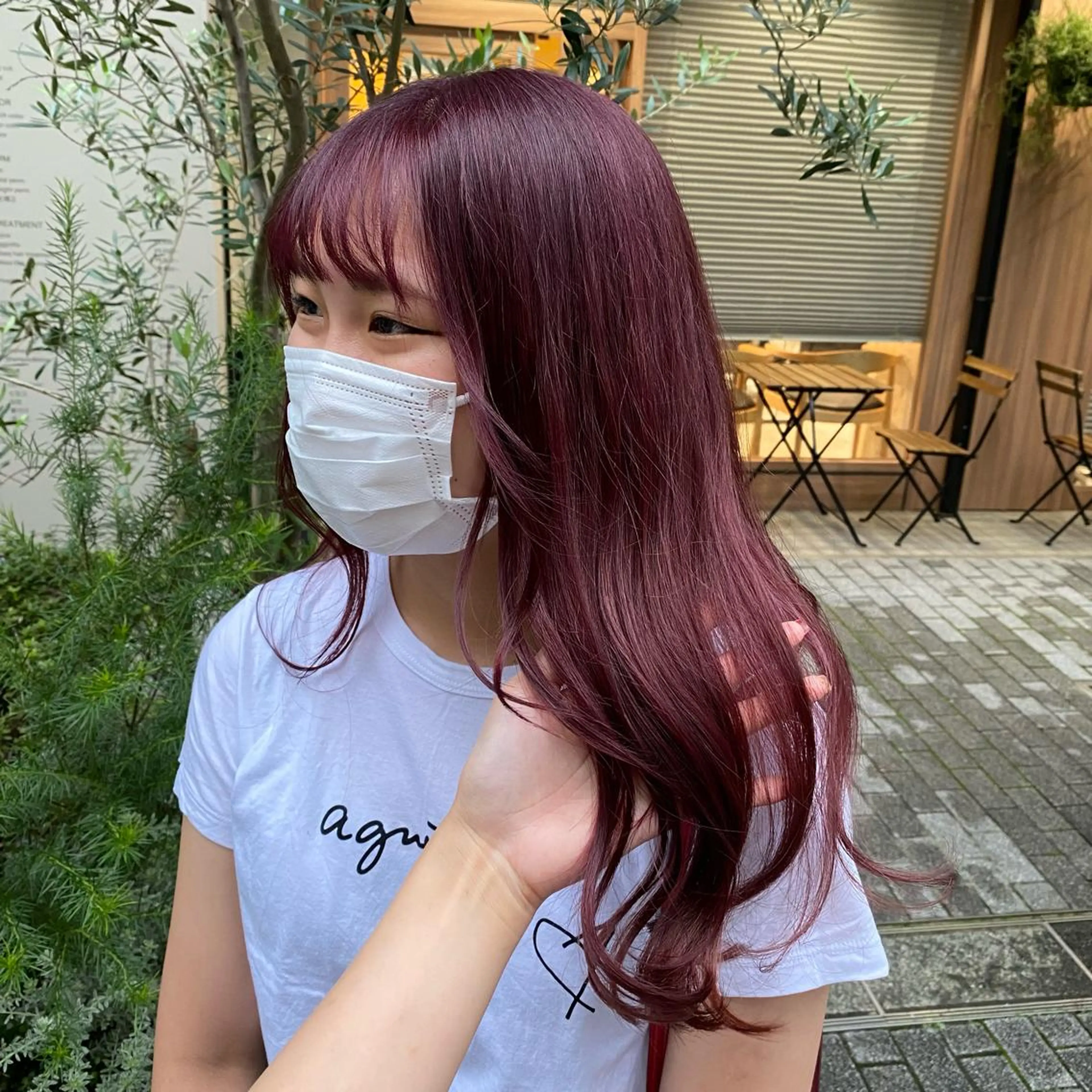 ロング カラー 平野葵🎀 hair/nailのネイルデザイン