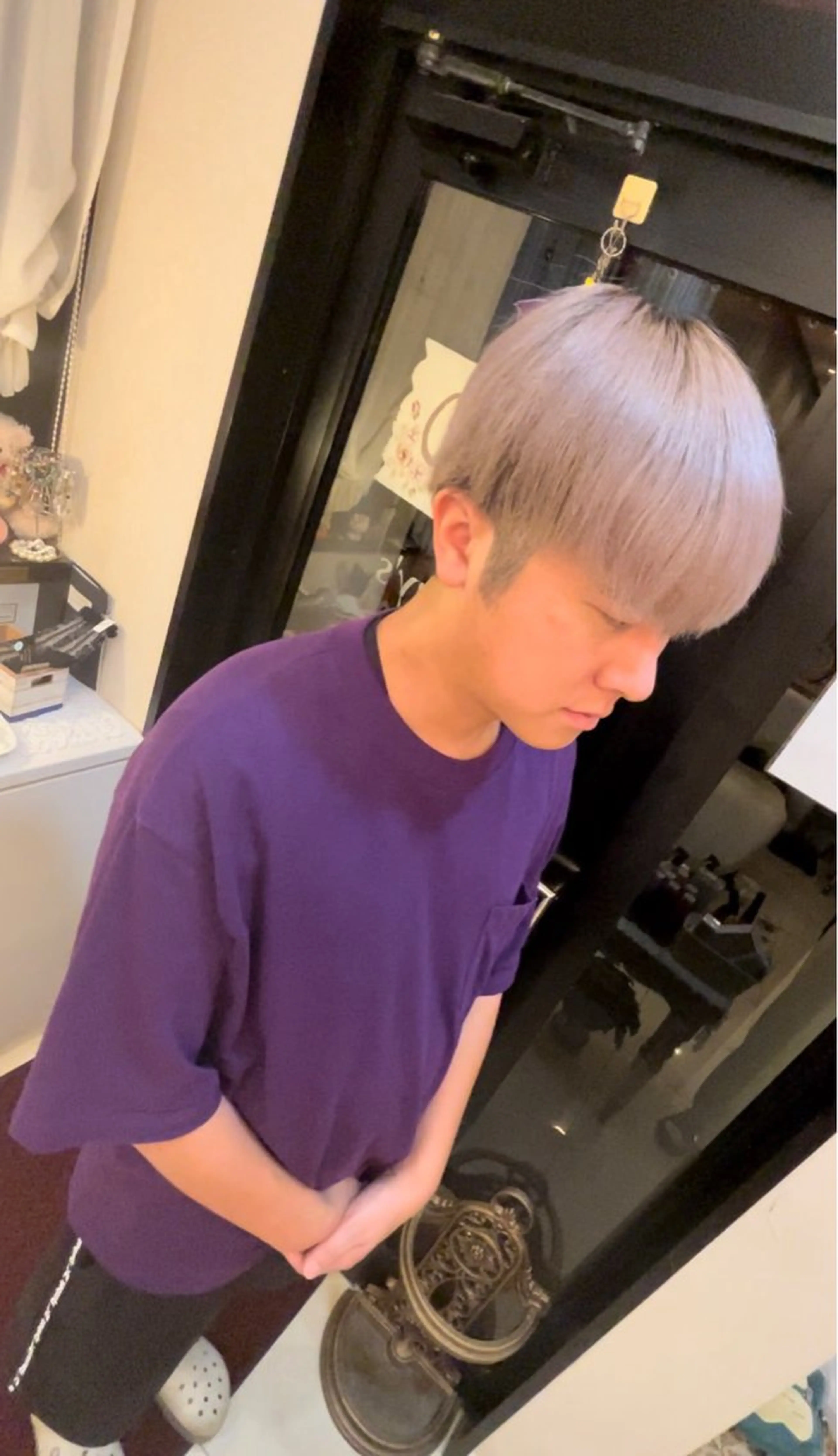 カラー BEEST所属・ate 【暖色/ハイトーン】のヘアスタイル