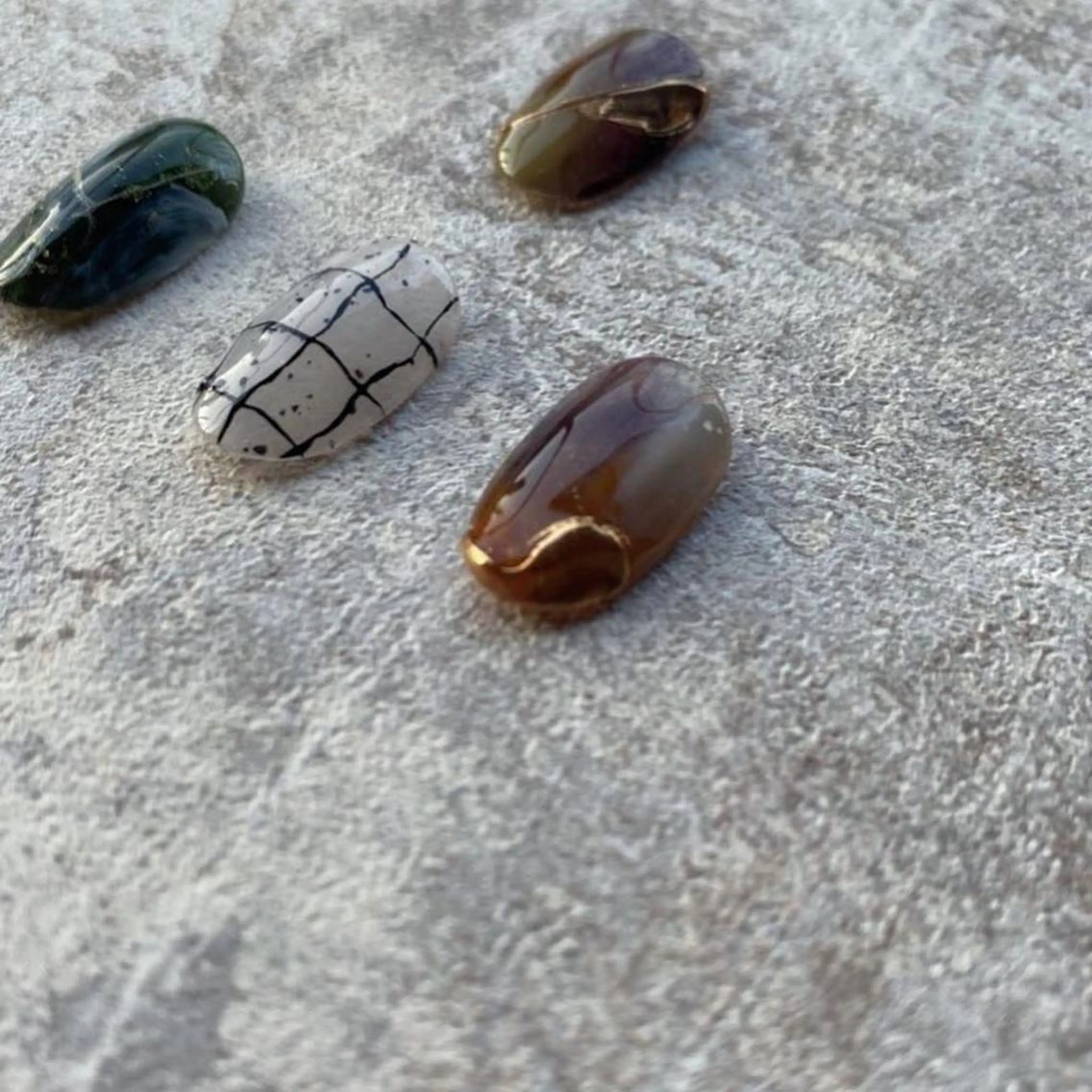 ネイル アートネイル 氷ネイル・うるうるネイル 韓国ネイル マグネットネイル ニュアンスネイル To Me Nail所属・🩵 mei🩵のネイルデザイン