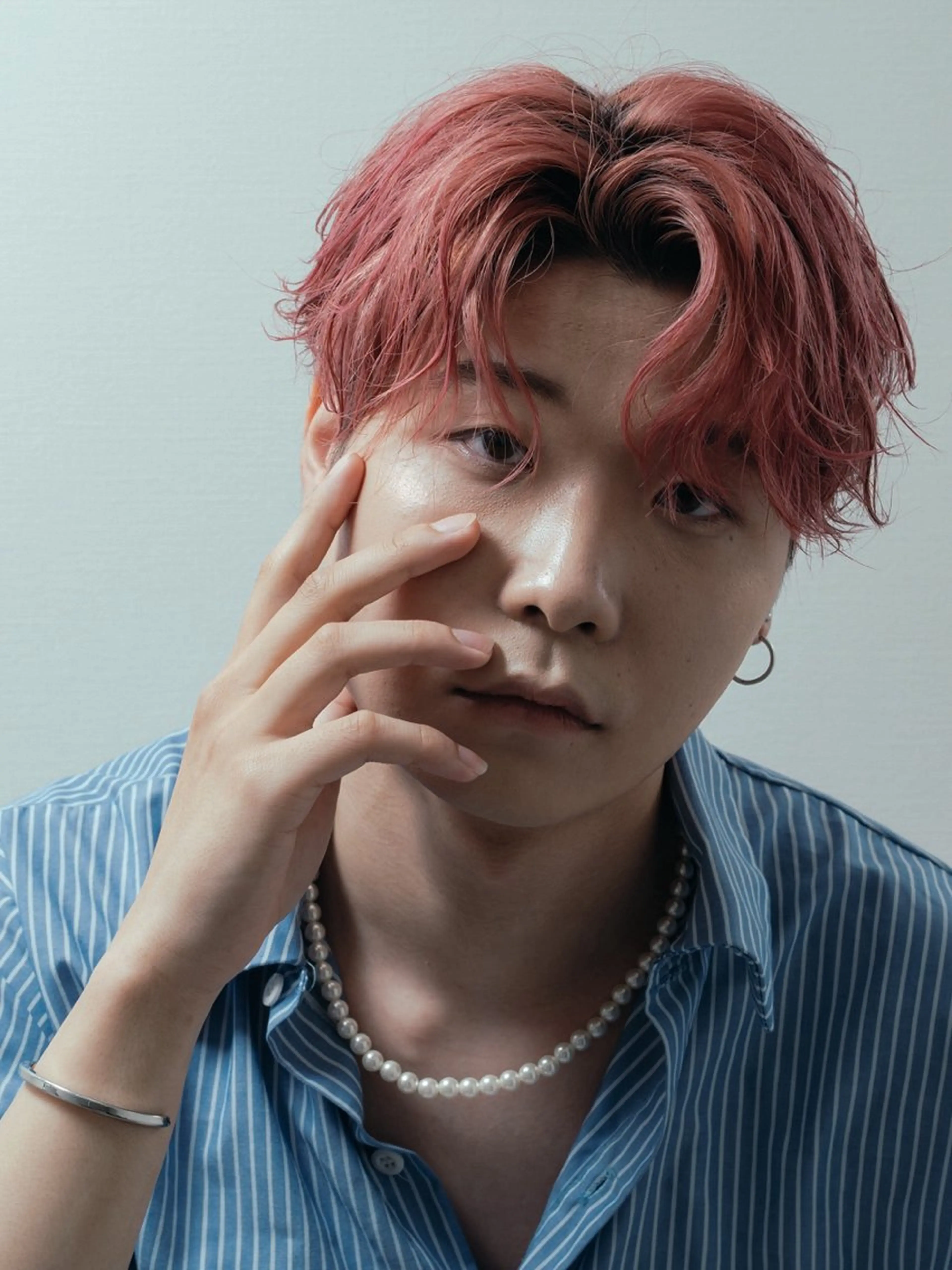 ミディアム 韓国風ヘア カット Men´s BUCK所属・岐阜No.1メンズ 美容師／村上達紀のヘアスタイル