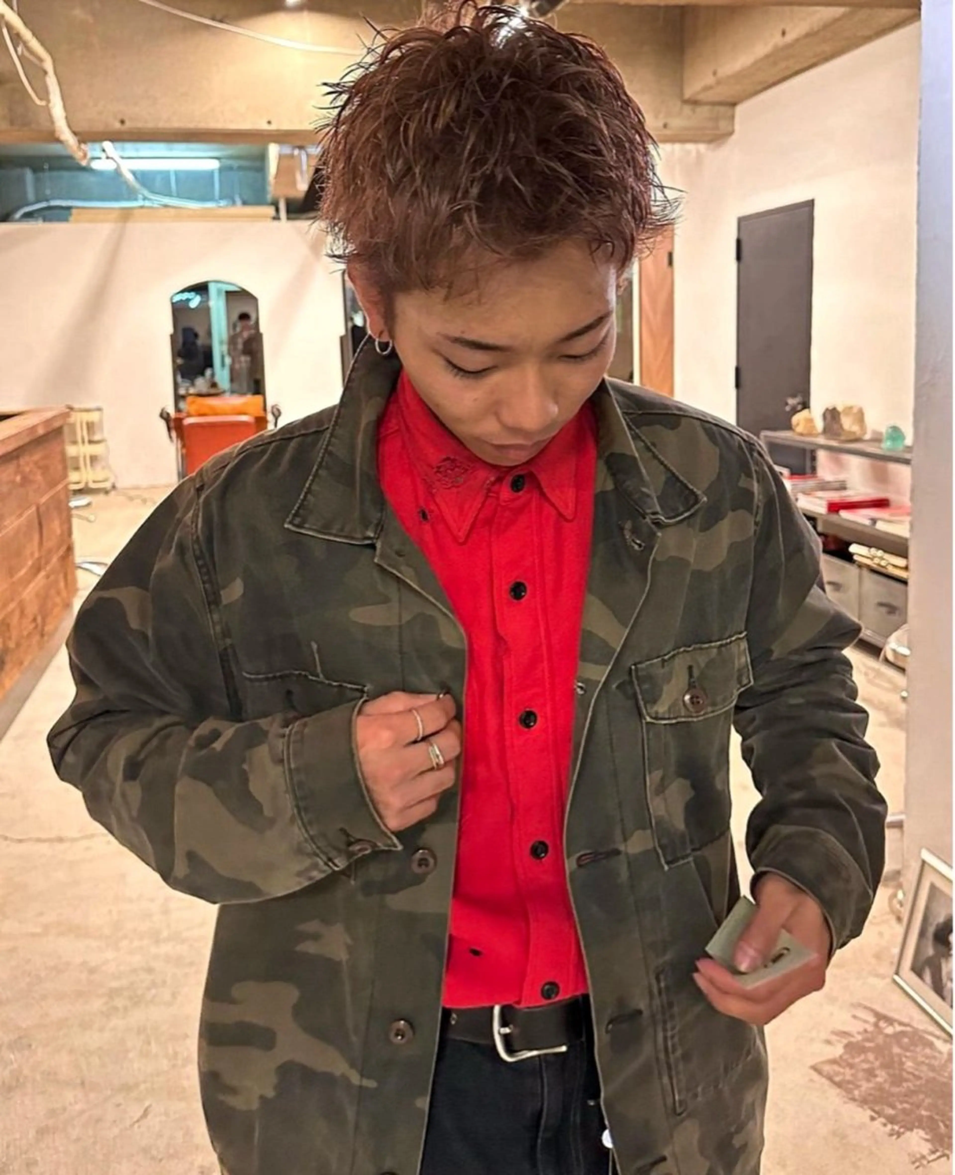 メンズ カット ヘアカラー トリートメント メンズカット/パーマ /amy.下村透依のヘアスタイル