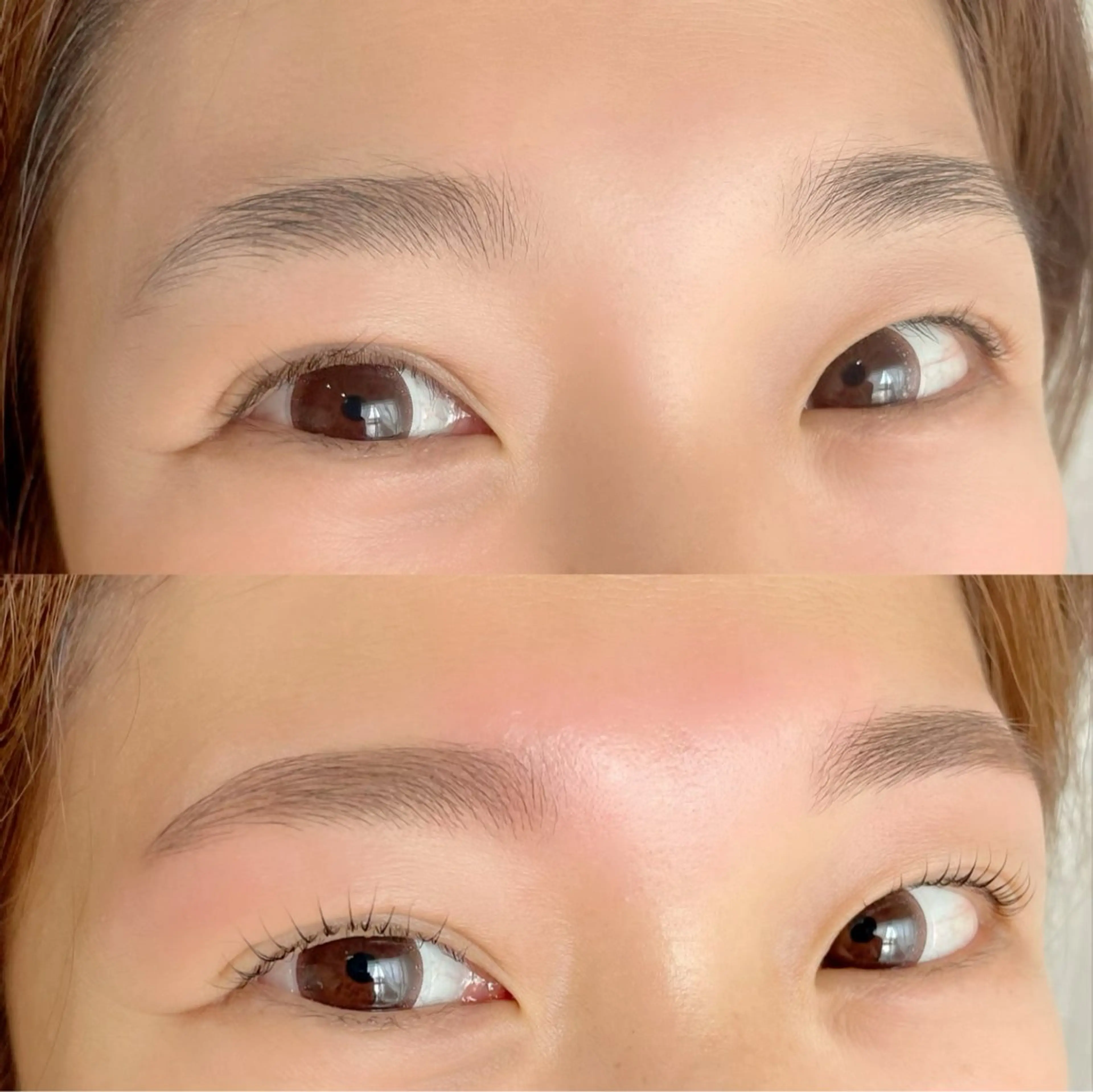 まつ毛パーマ＋眉毛waxの写真