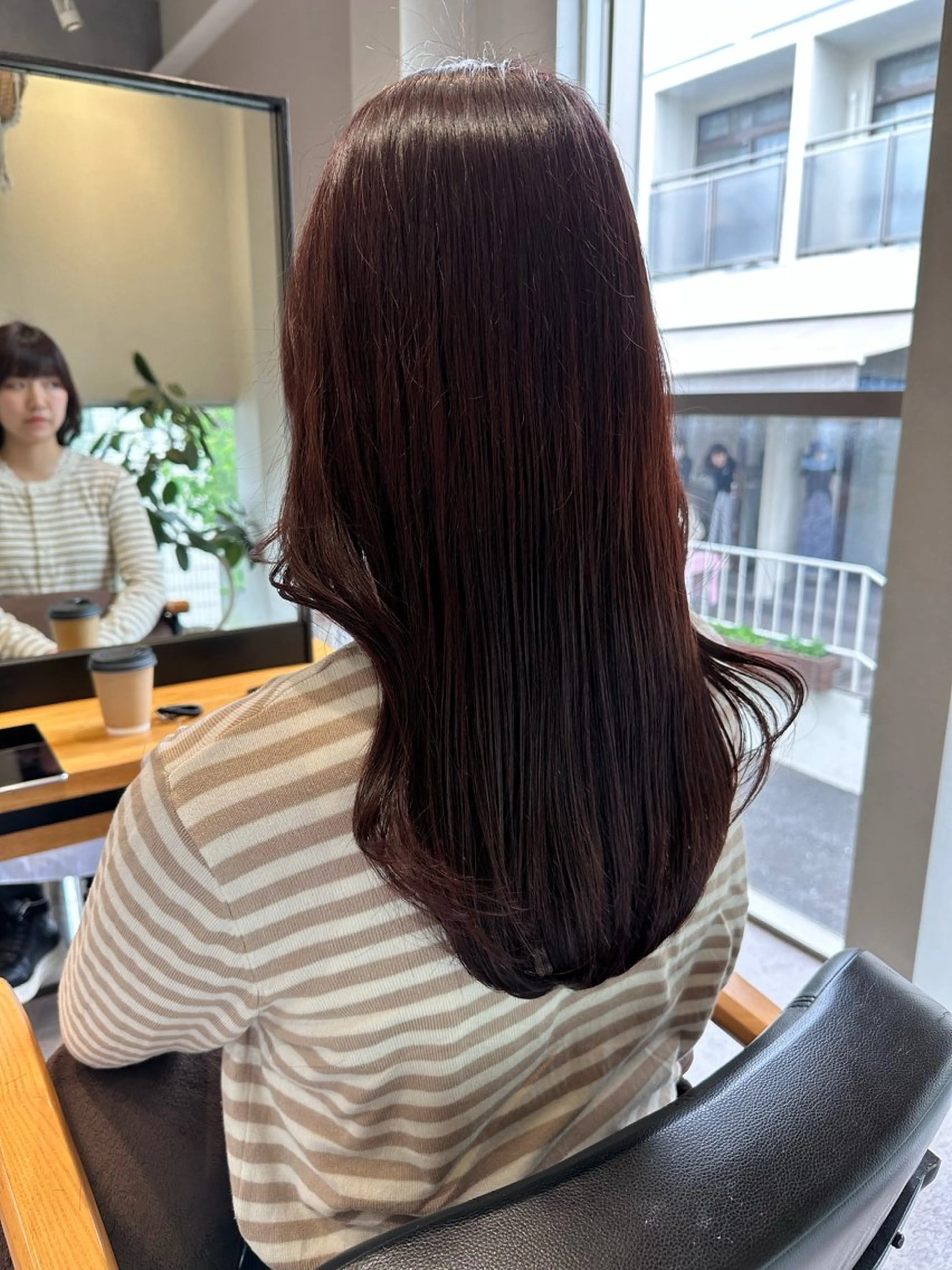 セミロング カラー カット ヘアカラー 韓国風/オシャレ /縮毛矯正/滝口琴未のヘアスタイル