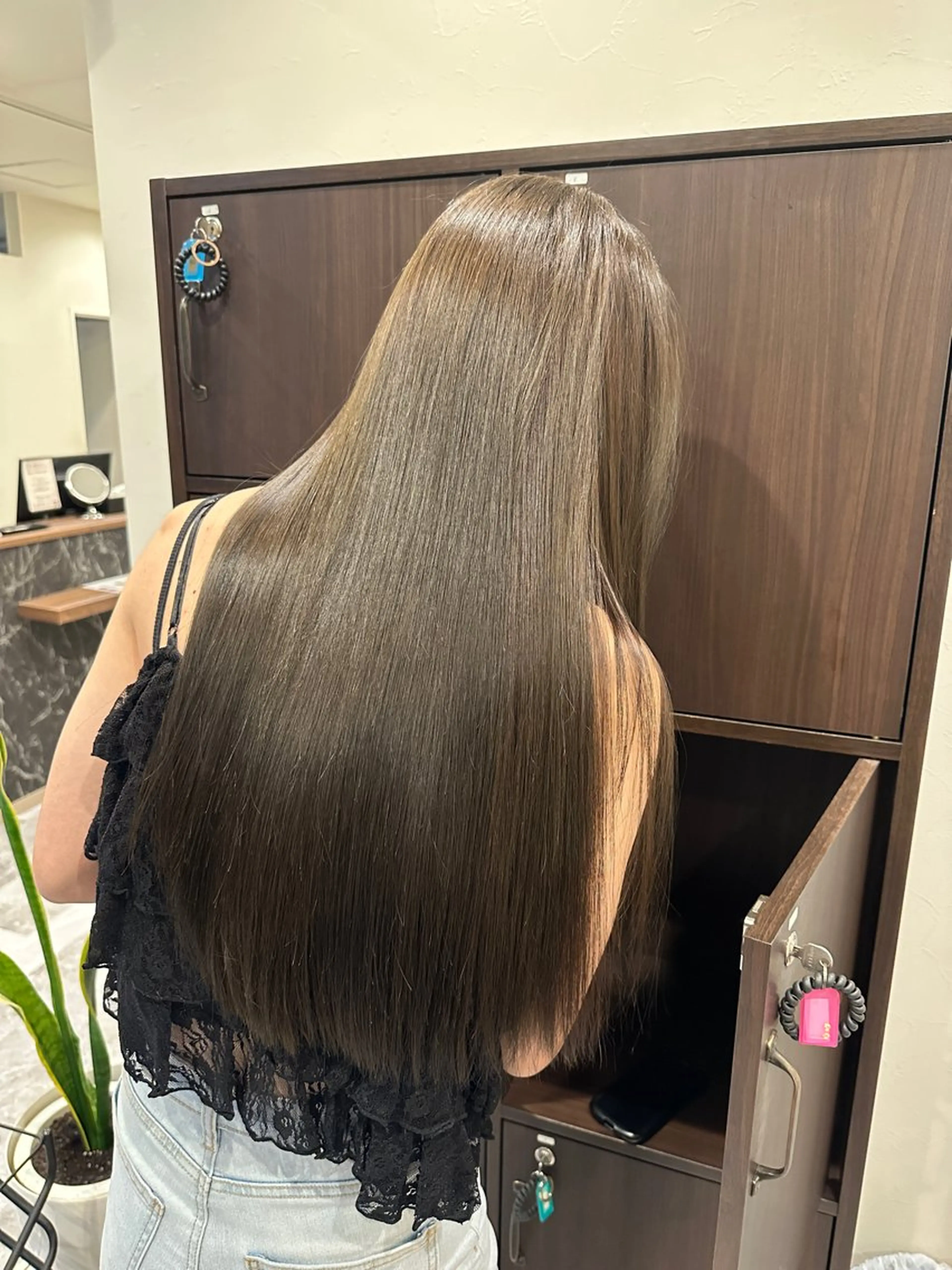 ロング カラー カット 縮毛矯正 トリートメント 髪質改善特化【荻窪】 RYOTOのヘアスタイル