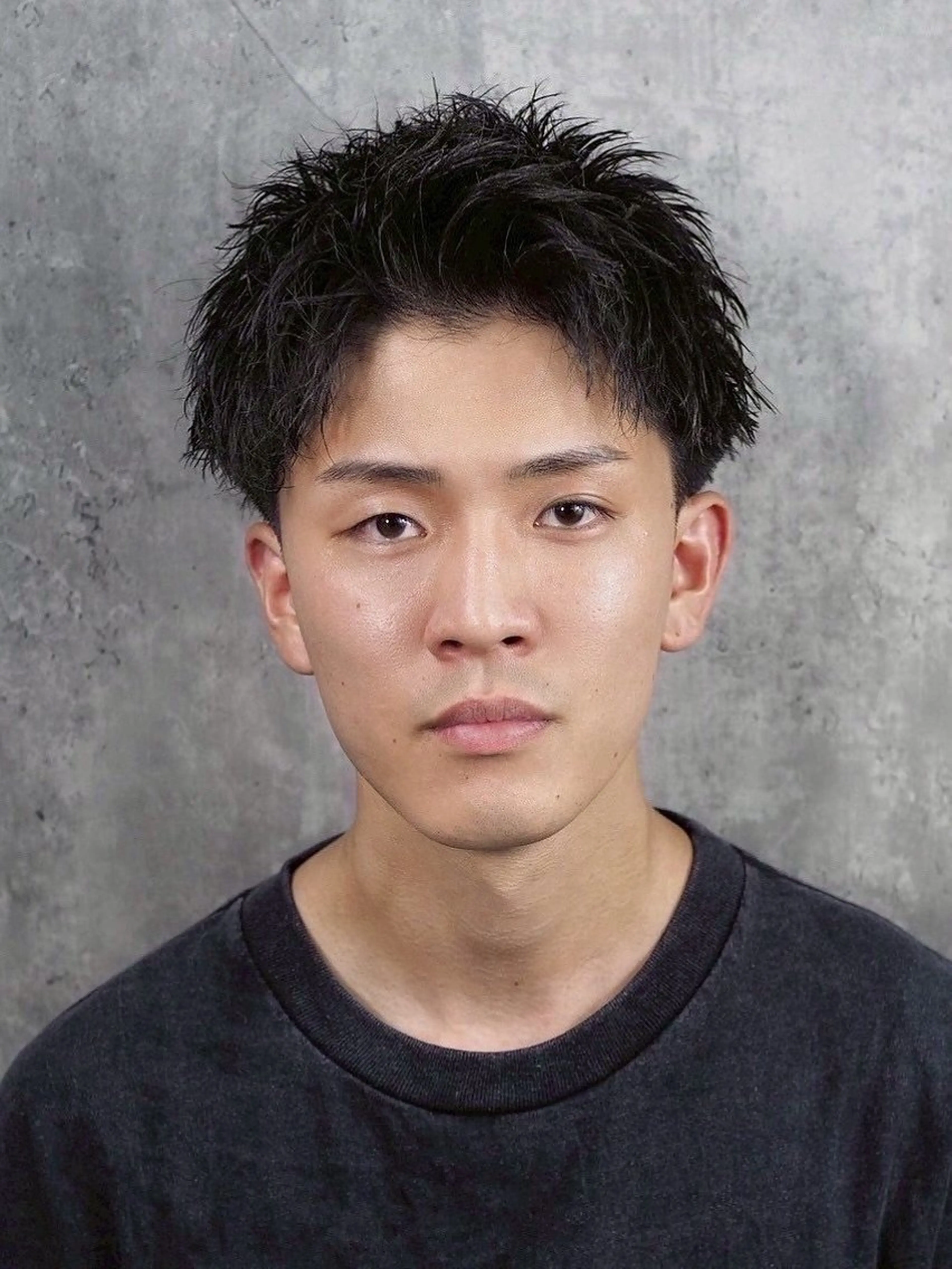 ショート BEYOND THE BARBER所属・阿賀 佑季のヘアスタイル