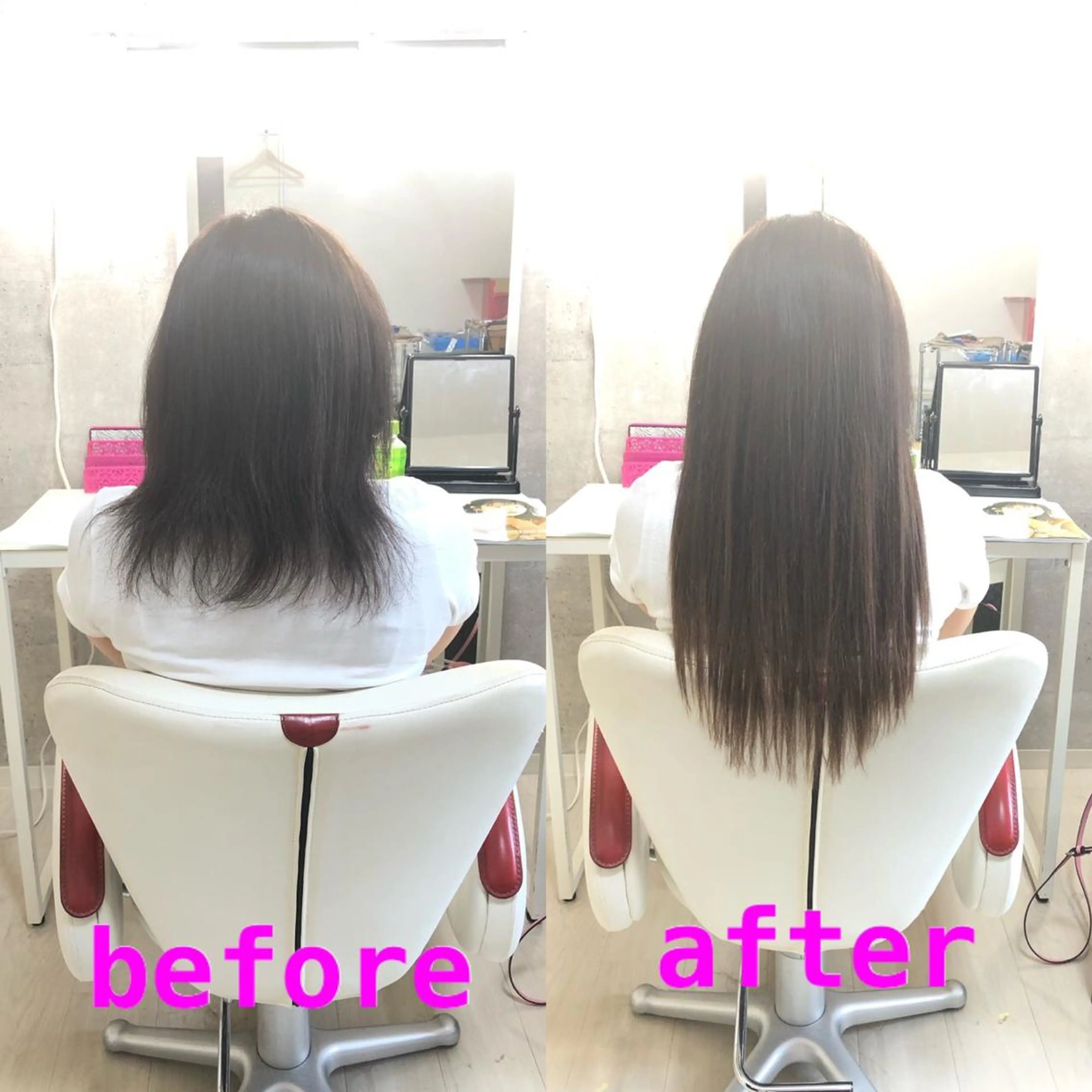 ロング エクステ ドレスアップ心斎橋店所属・🌸ドレスアップ 心斎橋店🌸のヘアスタイル