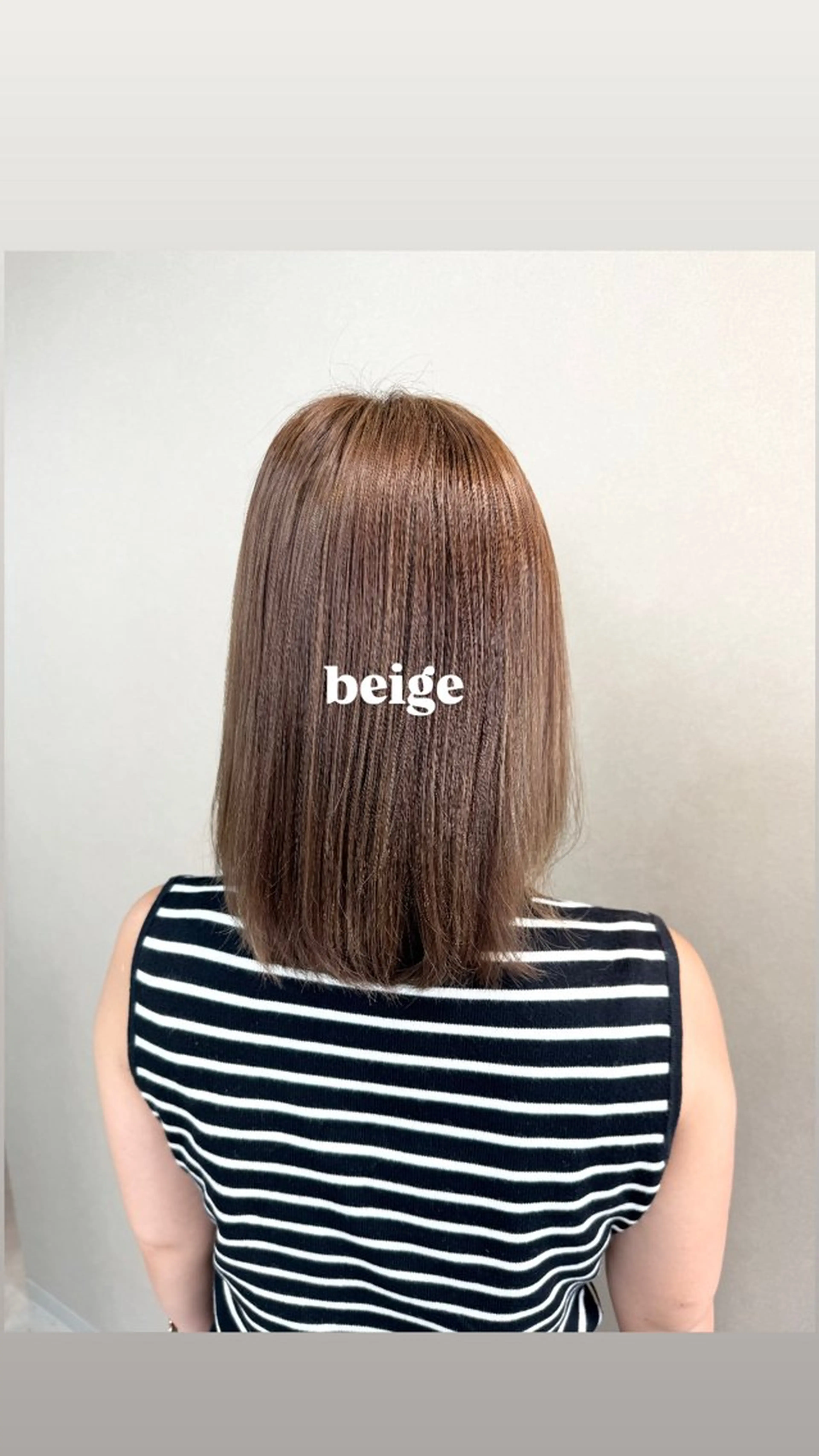 ミディアム 中根 乙葉 / Rocco 船橋のヘアスタイル