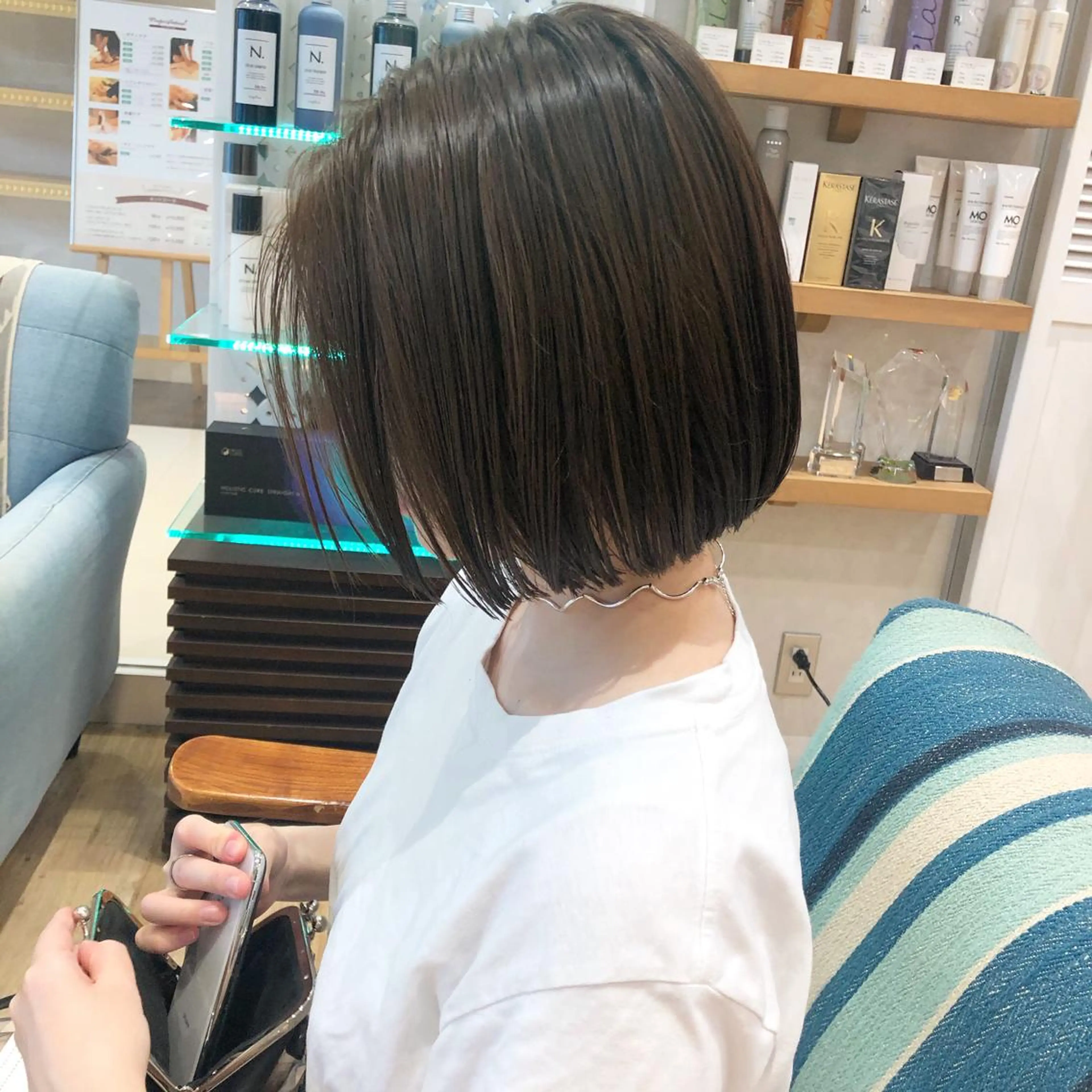 ショート カラー カット ヘアカラー ❤️ダブルカラー 髪質改善❤️SAYAのヘアスタイル