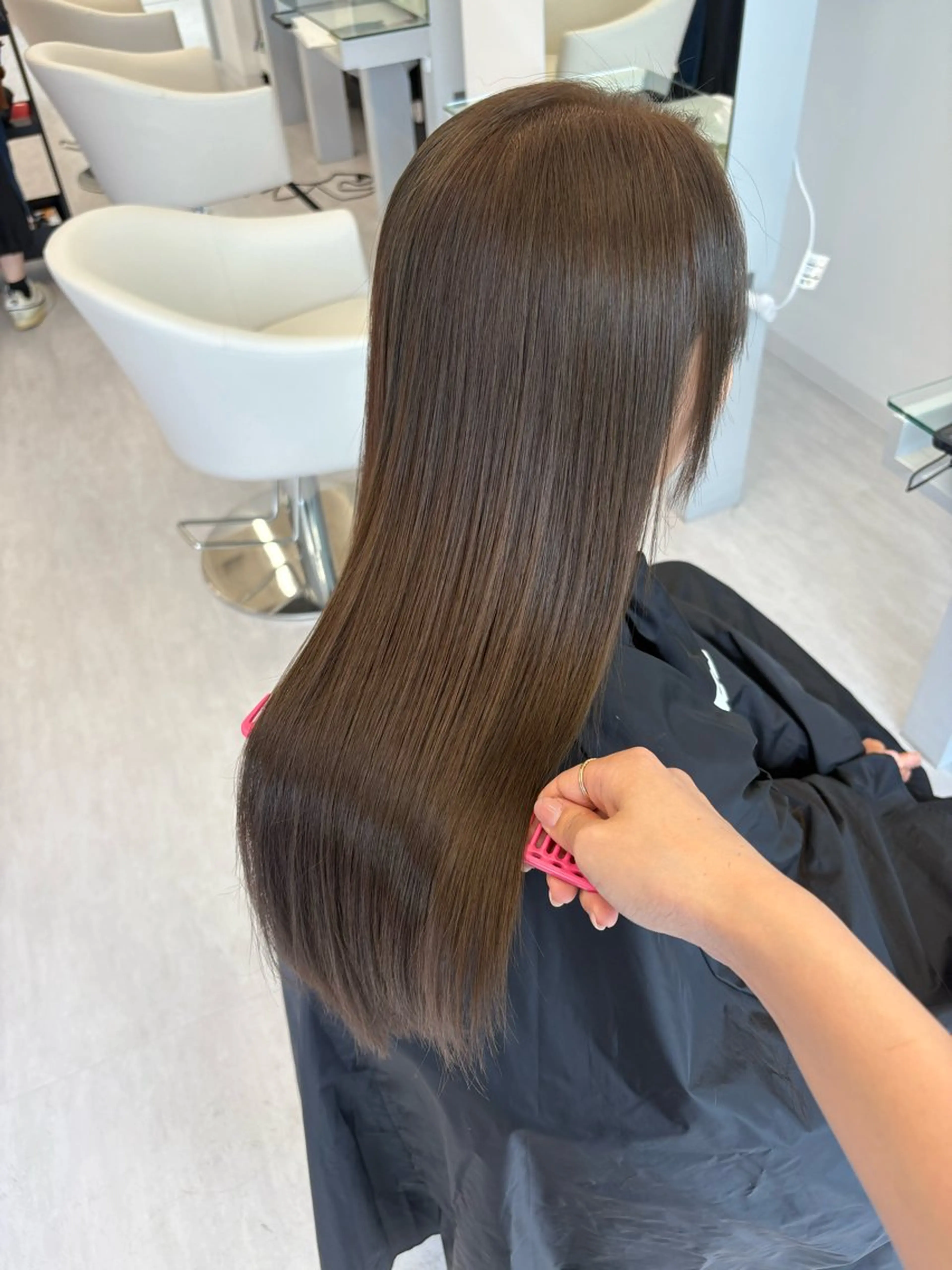 ロング カラー 透明感カラー/大阪 Rieのヘアスタイル