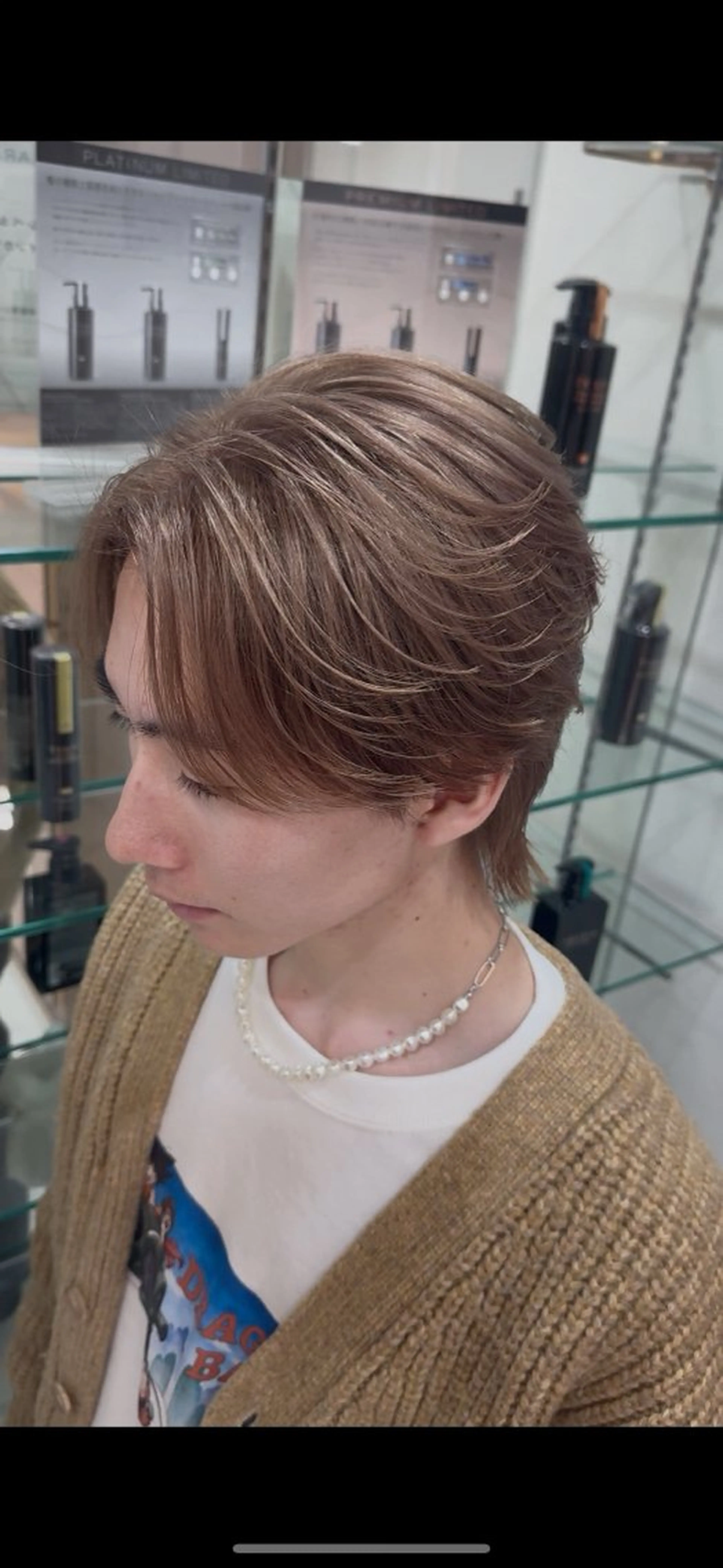 カラー メンズ メンズブリーチ ブリーチ miyu'somotesando所属・菅野 心悠/メンズヘアのヘアスタイル