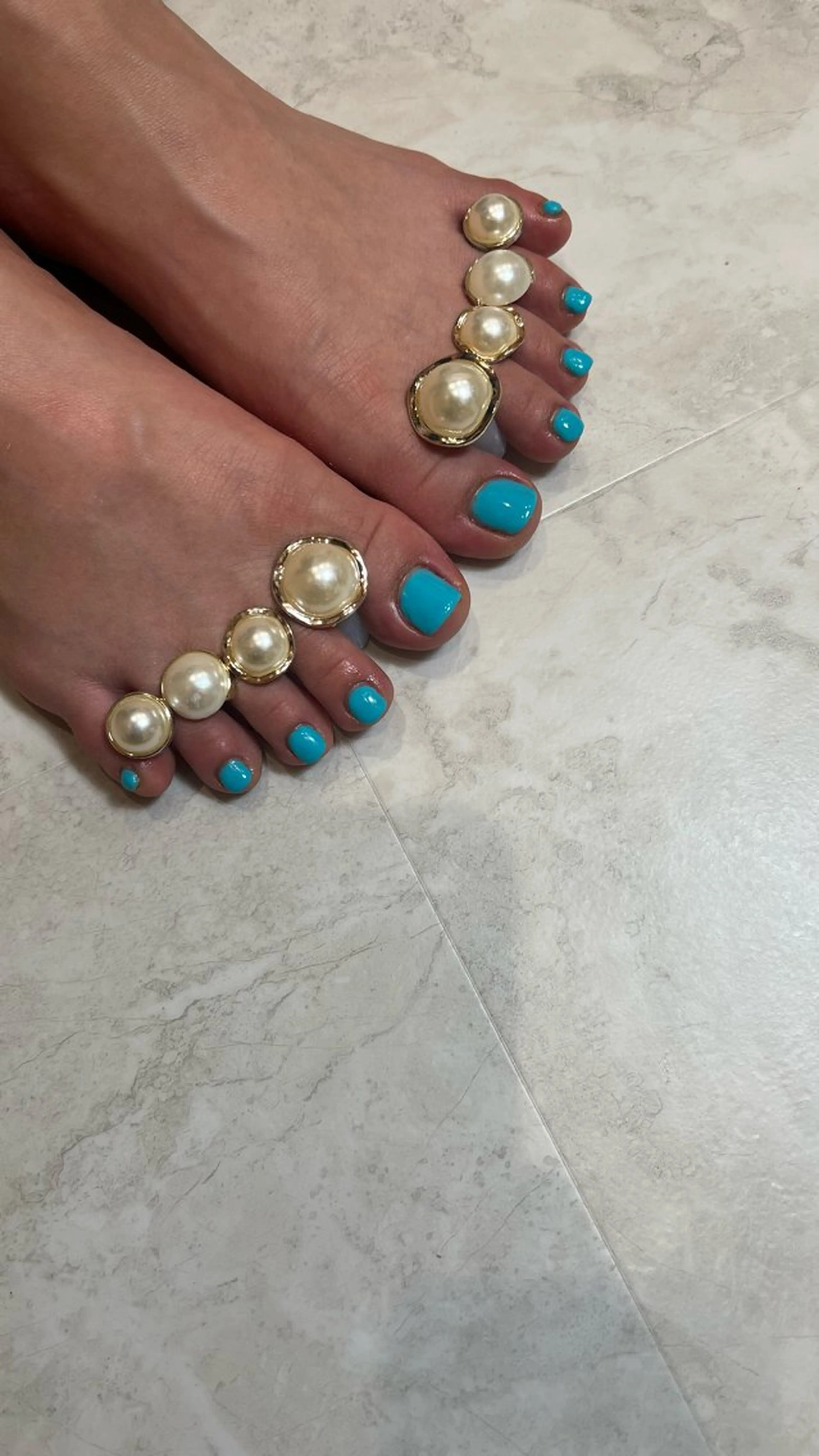 ネイル フットネイル ワンカラーネイル ar emikaのネイルデザイン