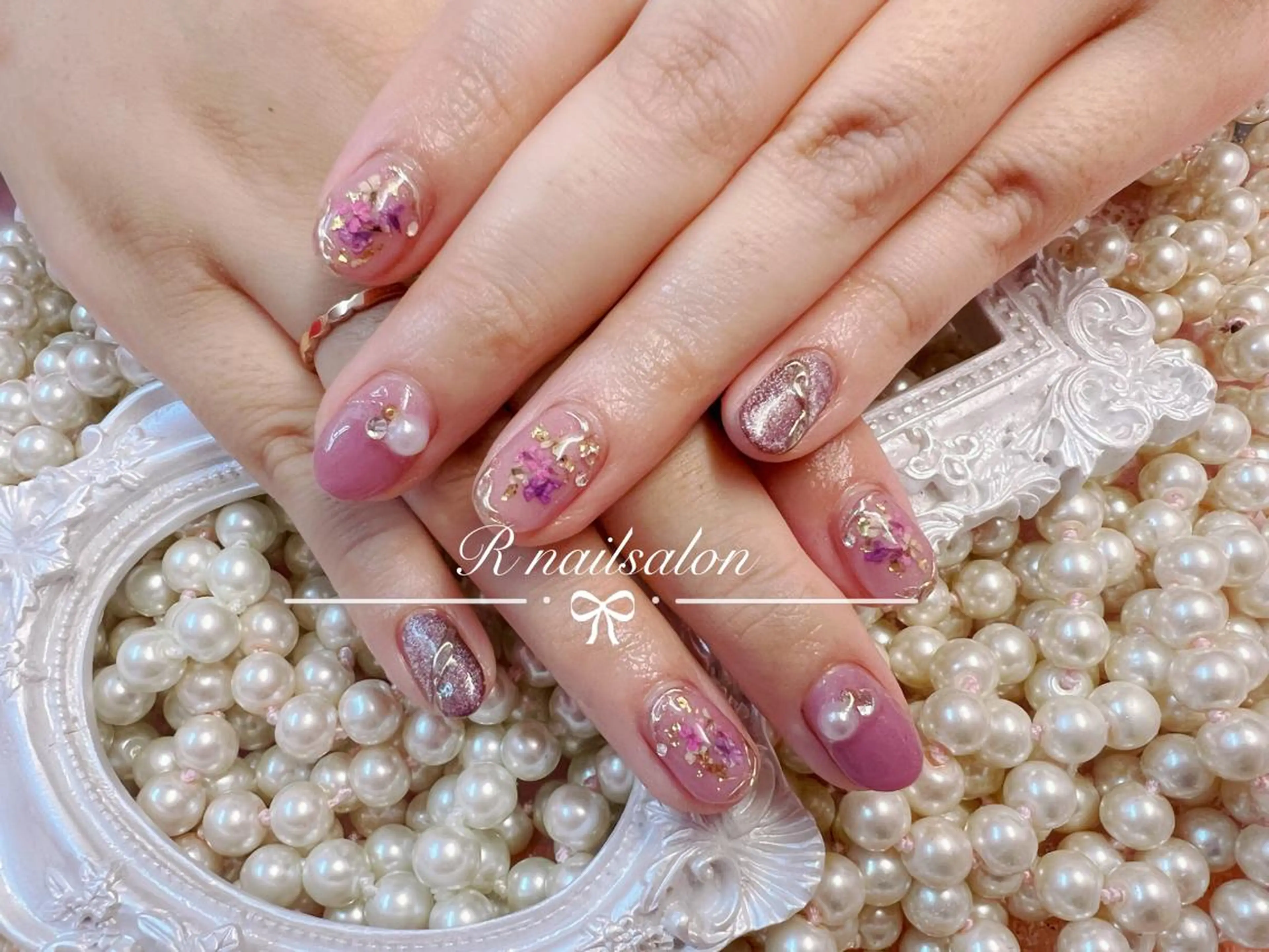 ショート R NAILSALONのネイルデザイン