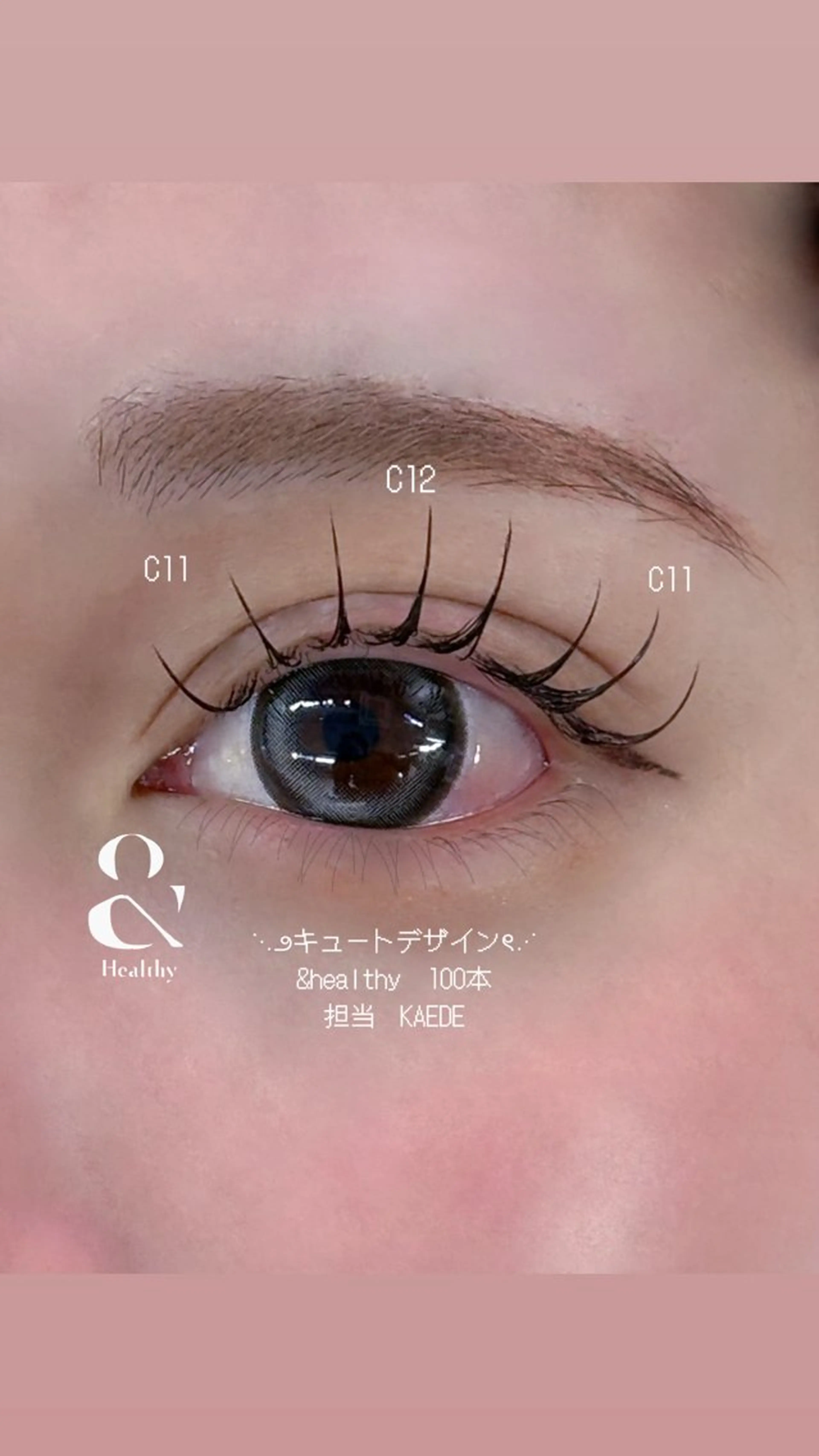 🎀&healthy+フラットラッシュ100本🎀の写真