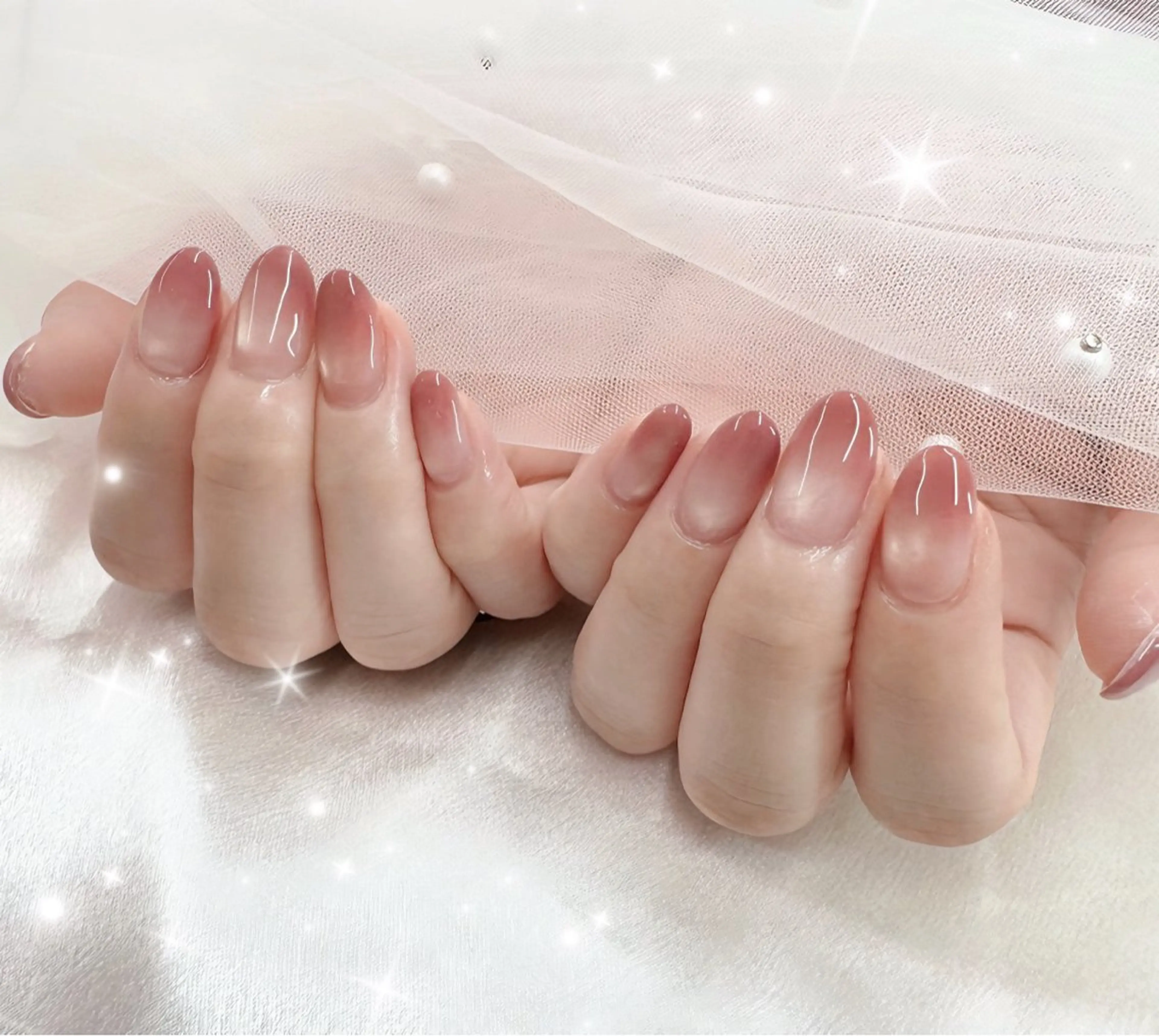 ネイル グラデーション マグネットネイル Pawtique nail salonのネイルデザイン