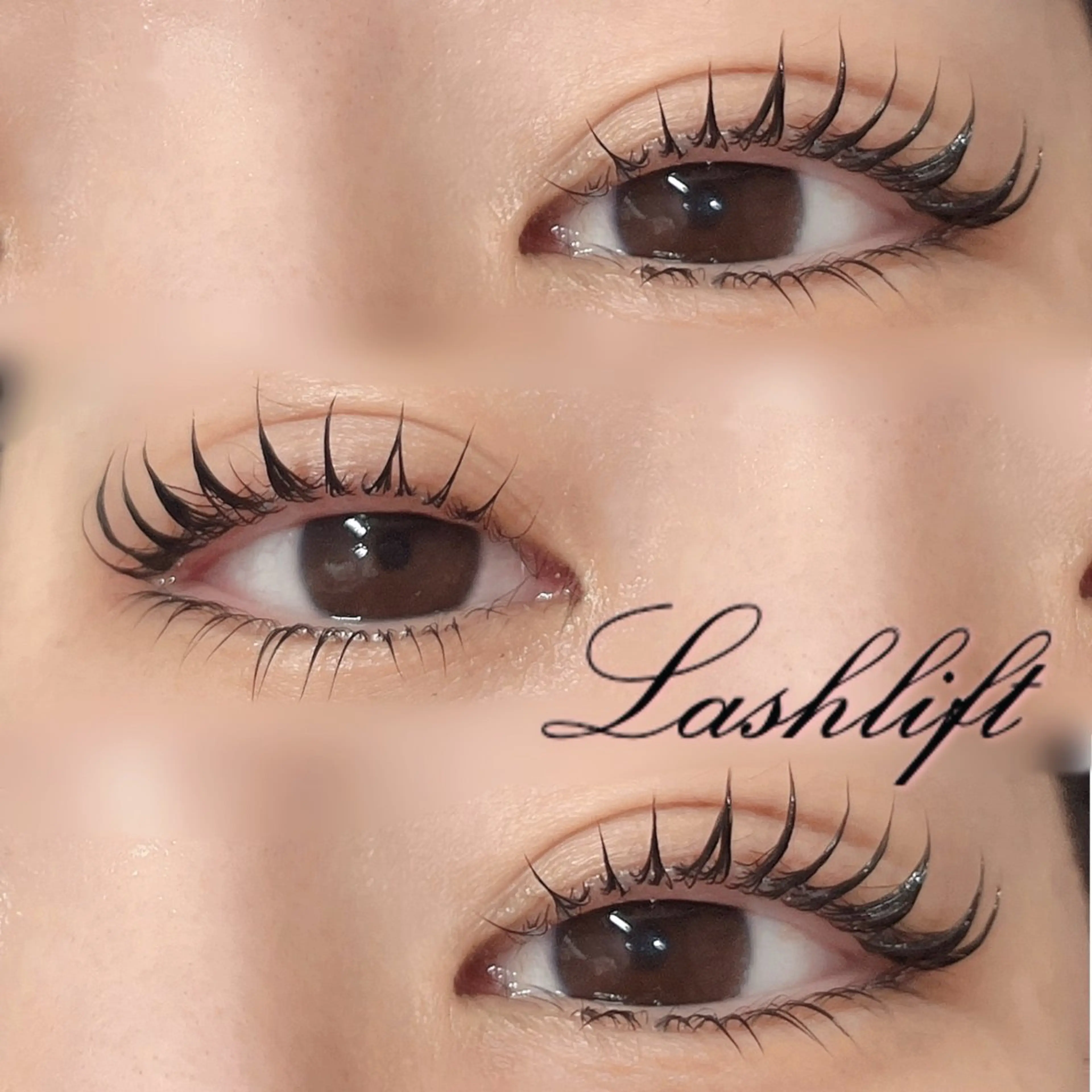 マツエク・マツパ フラットラッシュ 韓国風マツエク パリジェンヌラッシュリフト 下まつげエクステ 一重×まつ毛パーマ マツパ Rairia momoka🎀✨のマツエク・マツパデザイン