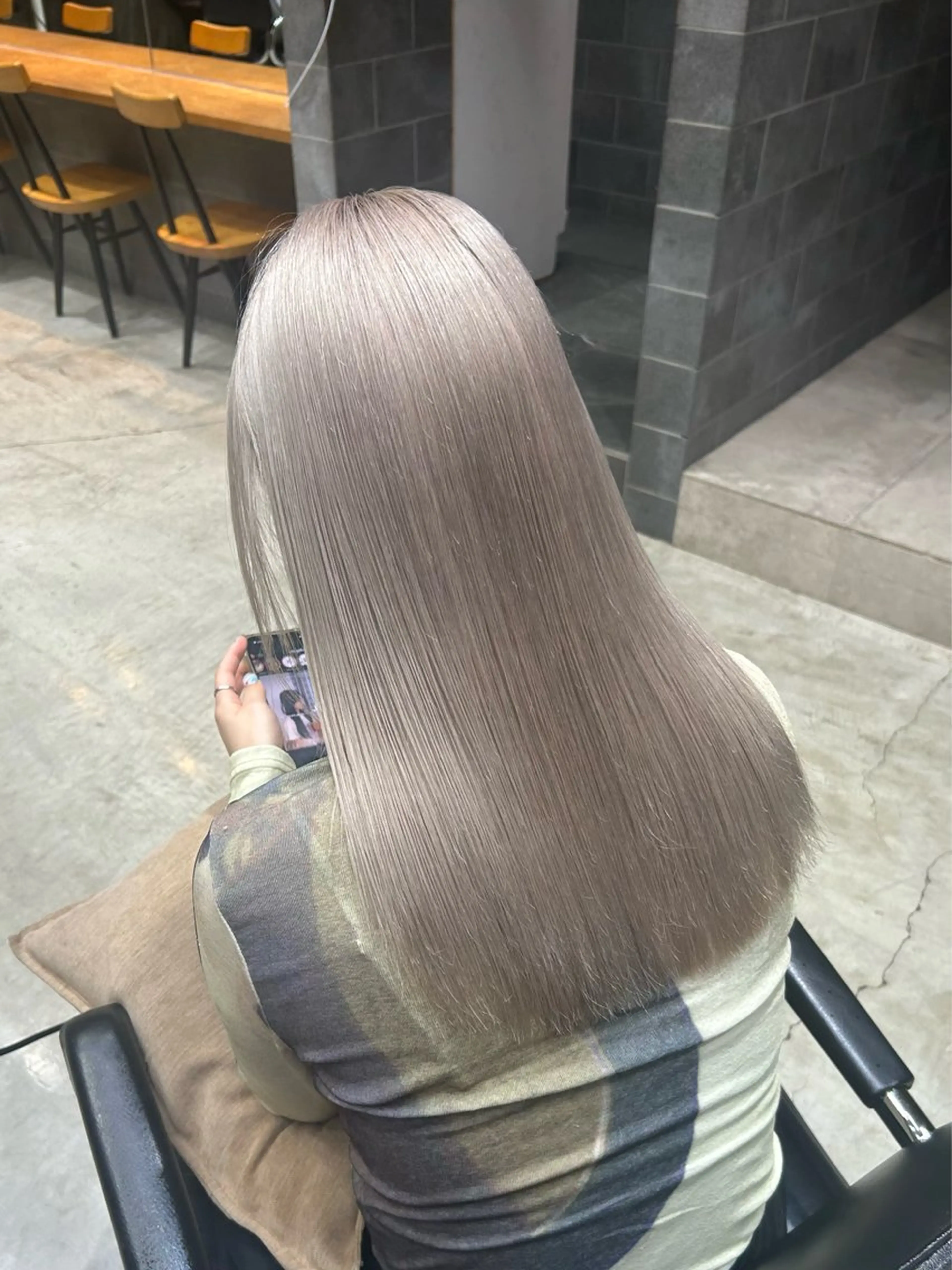 カラー ハイトーンカラー ヘアカラー トリートメント 🎀艶ハイトーン特化 🎀セナのヘアスタイル