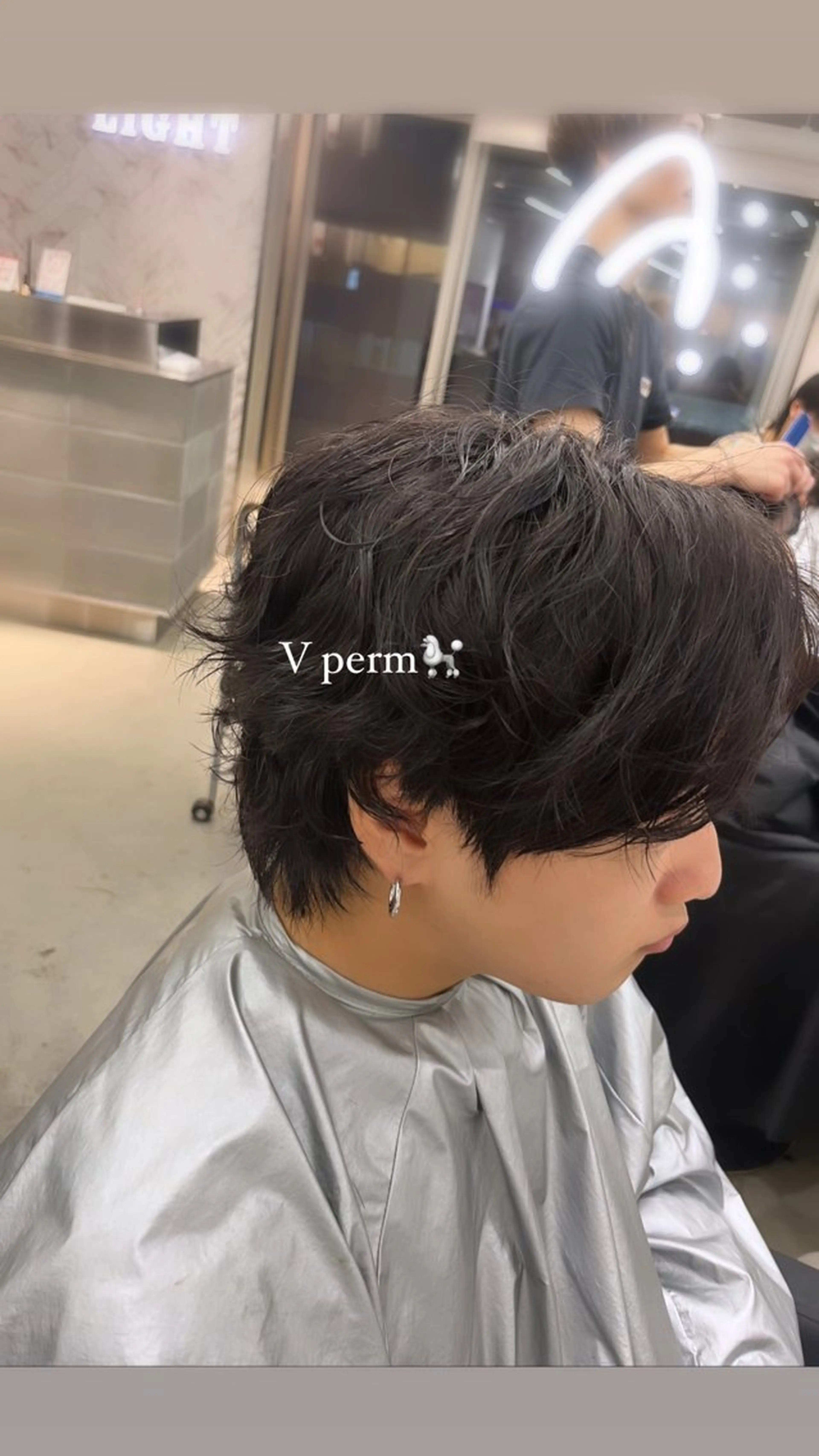 パーマ メンズ カット パーマ 📍欧米風/ﾃﾞ ｻﾞｲﾝNO.1/雅のヘアスタイル