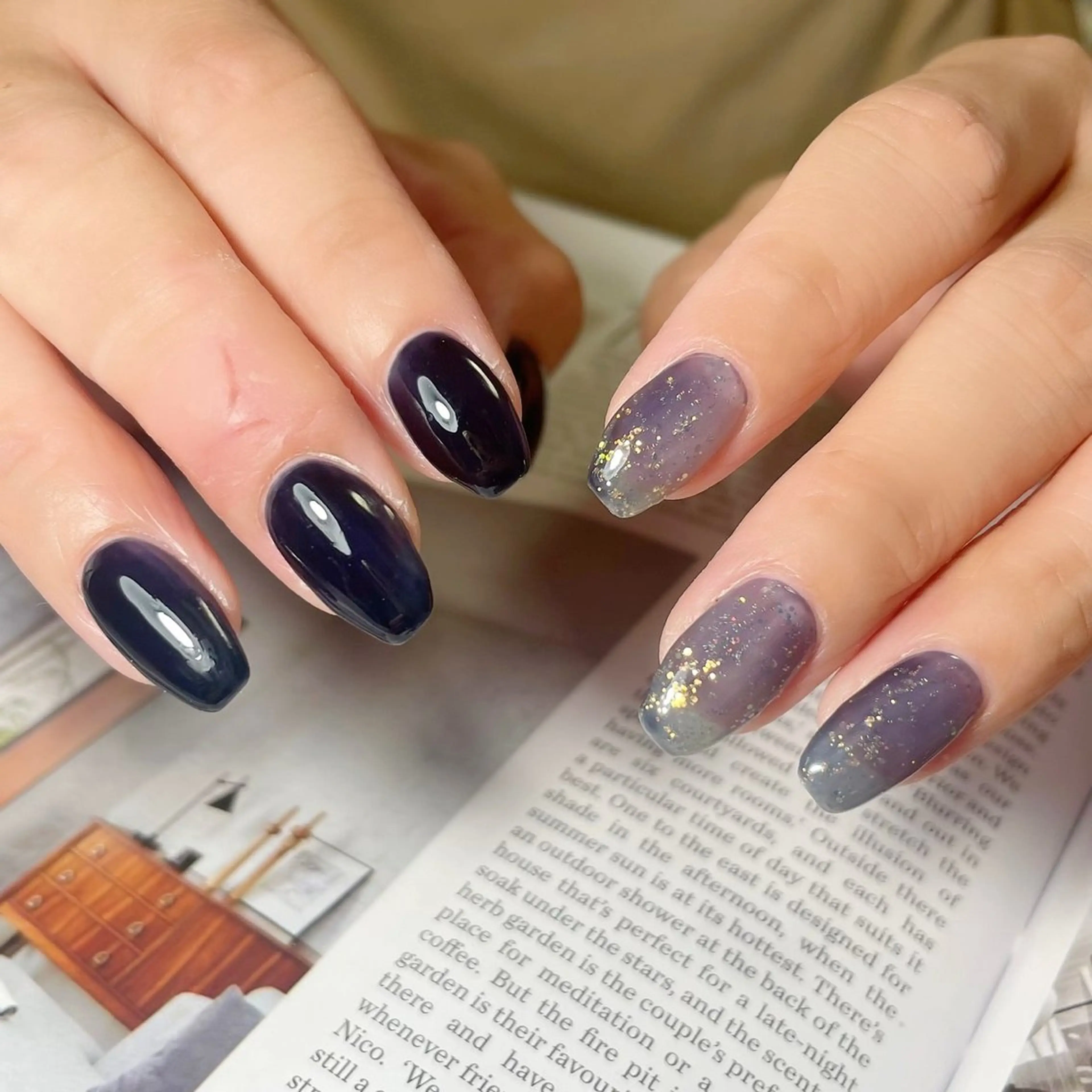 ミディアム ネイル Lofi nails ゆきこのネイルデザイン