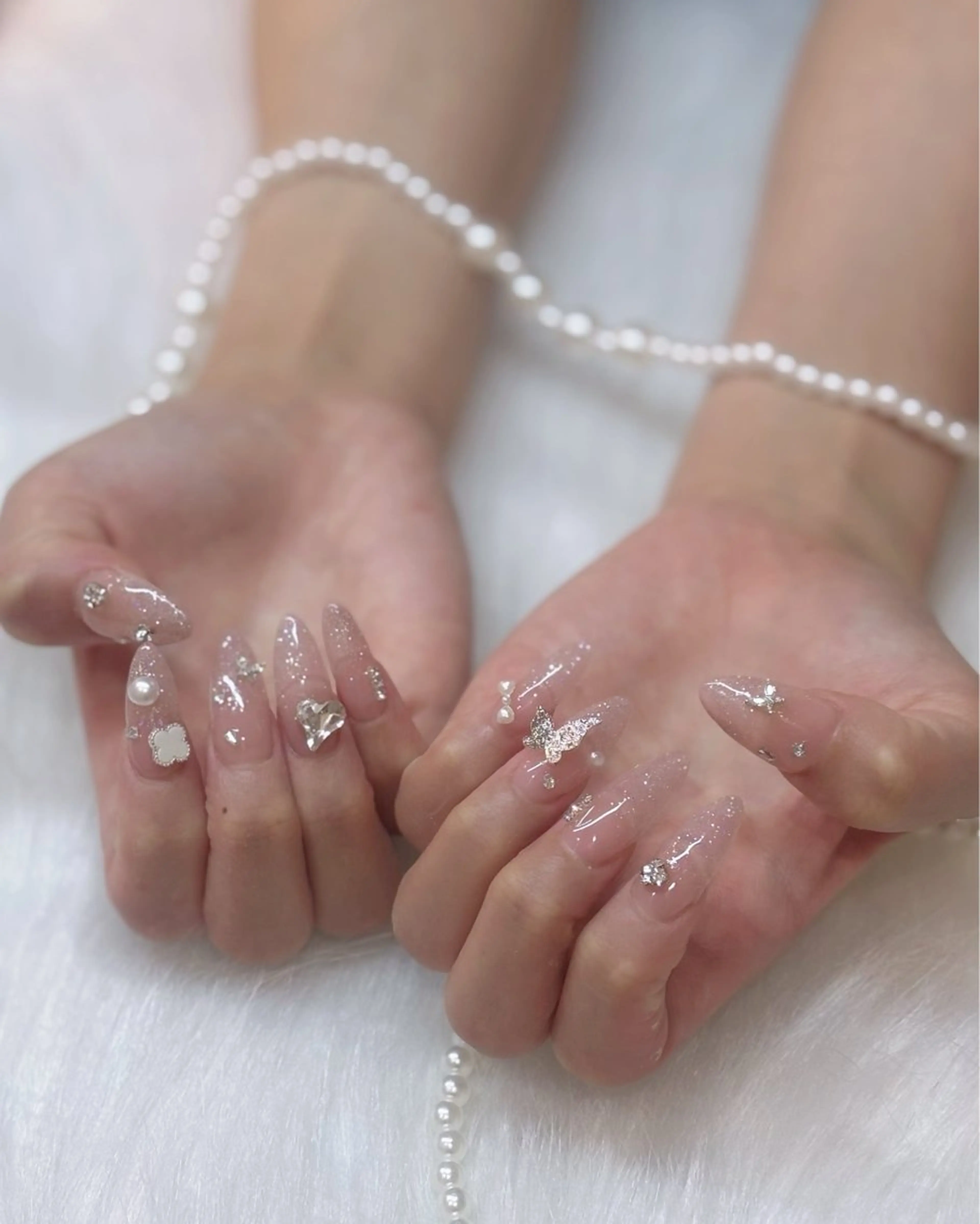 ネイル ハンドネイル La chouchou所属・透明感/フィルイン/ 亀戸5分ラシュシュのネイルデザイン