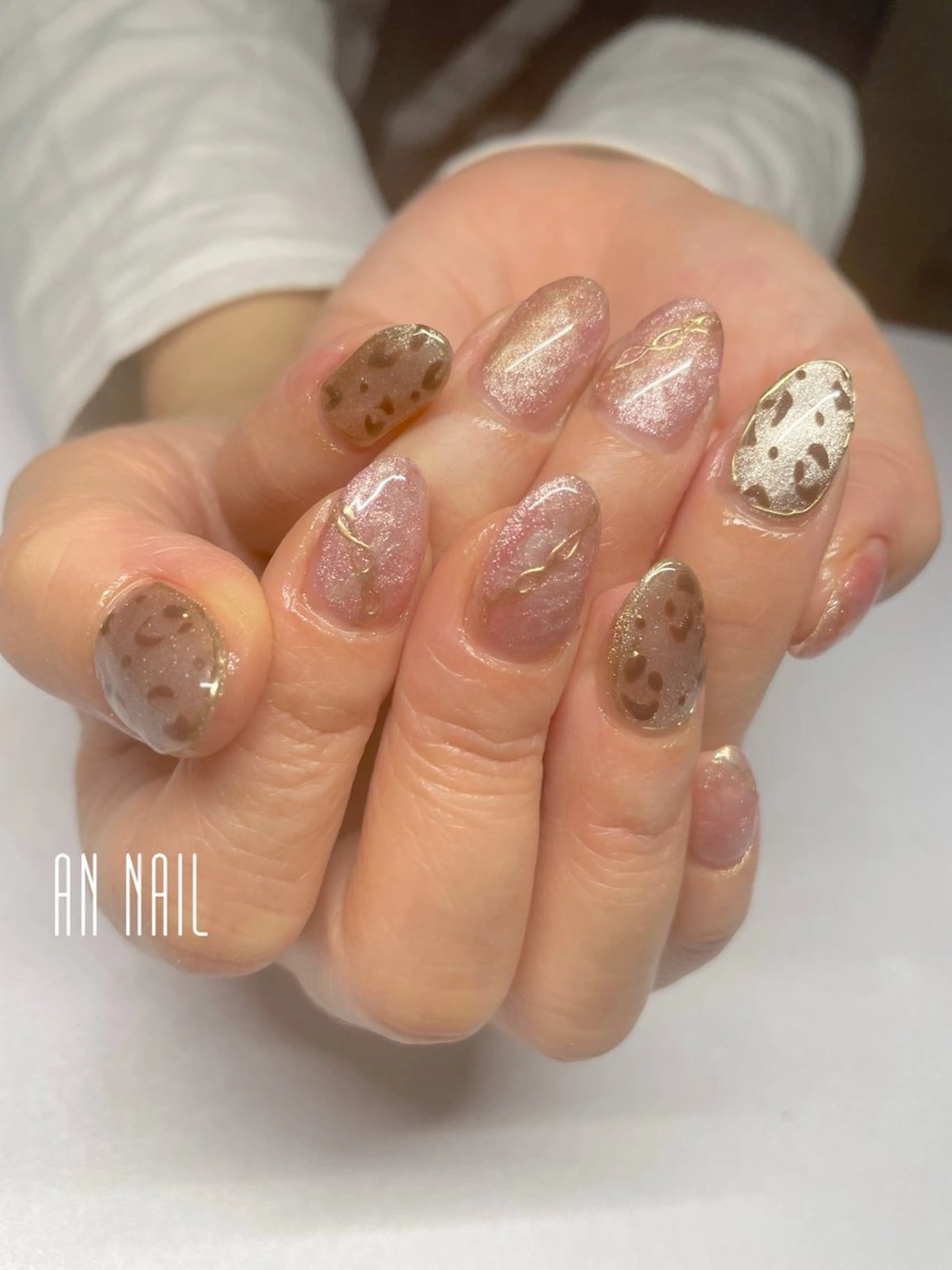 ネイル ハンドネイル AN Nailのネイルデザイン