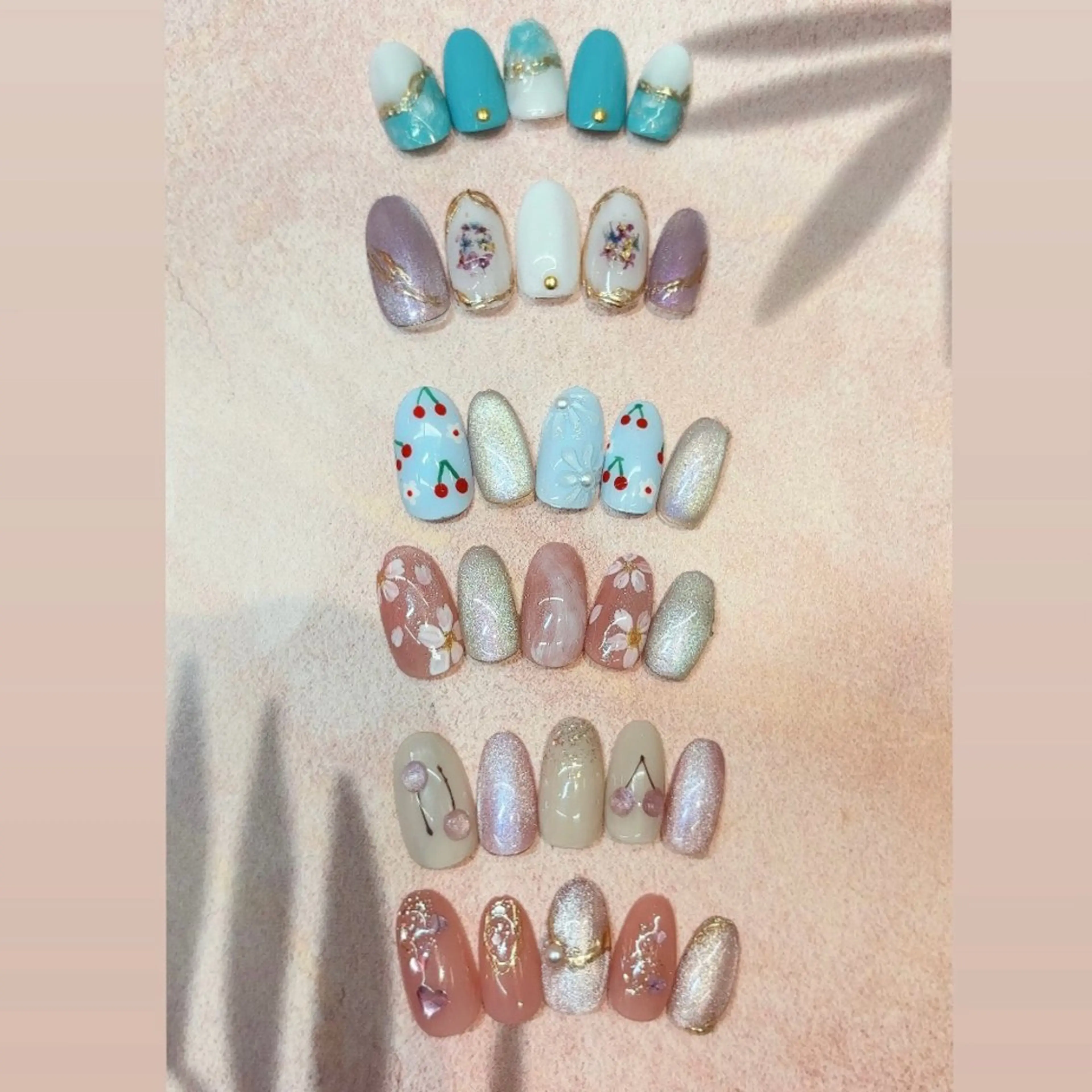 ネイル ハンドネイル M's Beautysalon所属・M's 新小岩  Yunaのマツエク・マツパデザイン