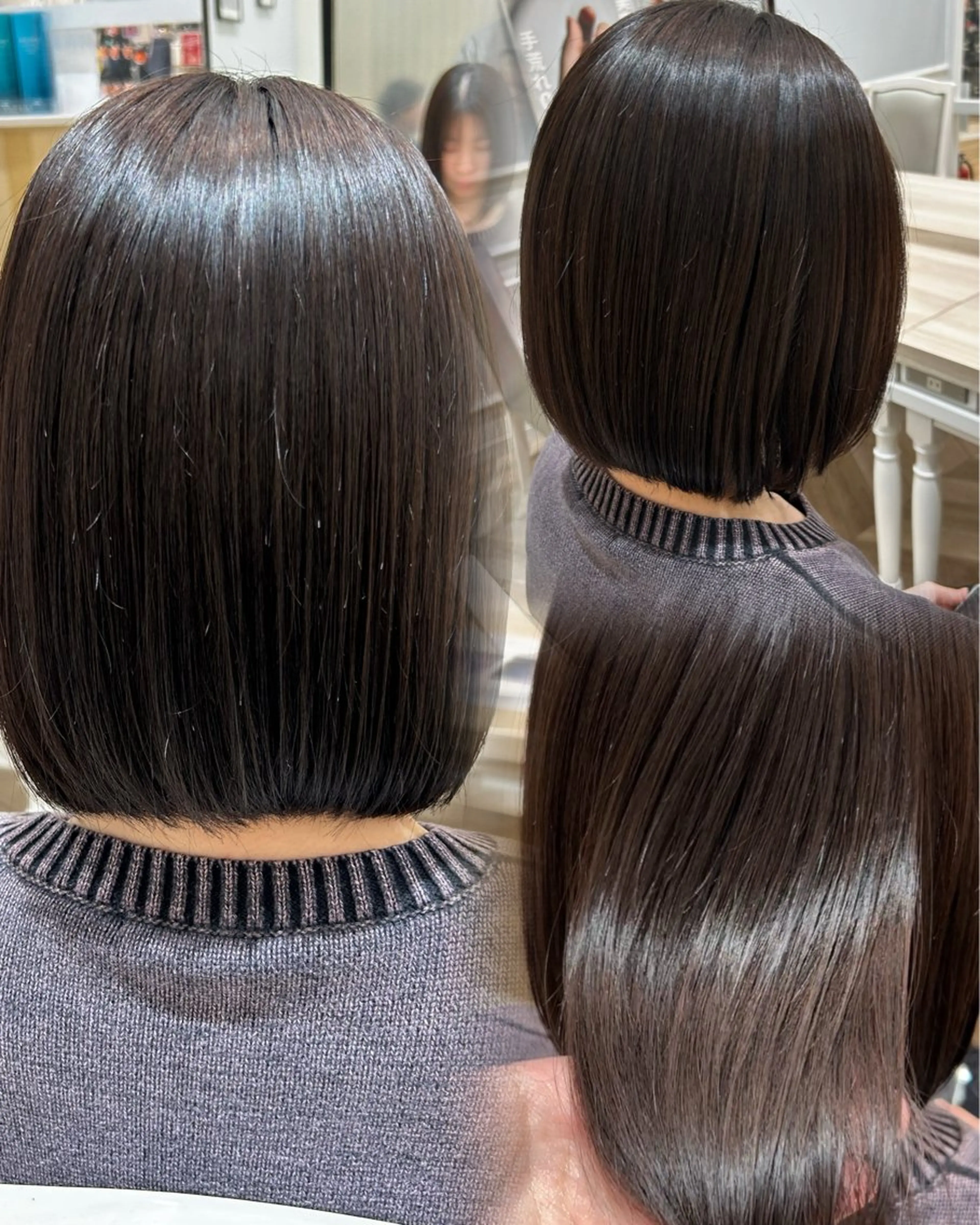 ミディアム 淡路.上新庄/透明感 .艶カラー/野口春貴のヘアスタイル